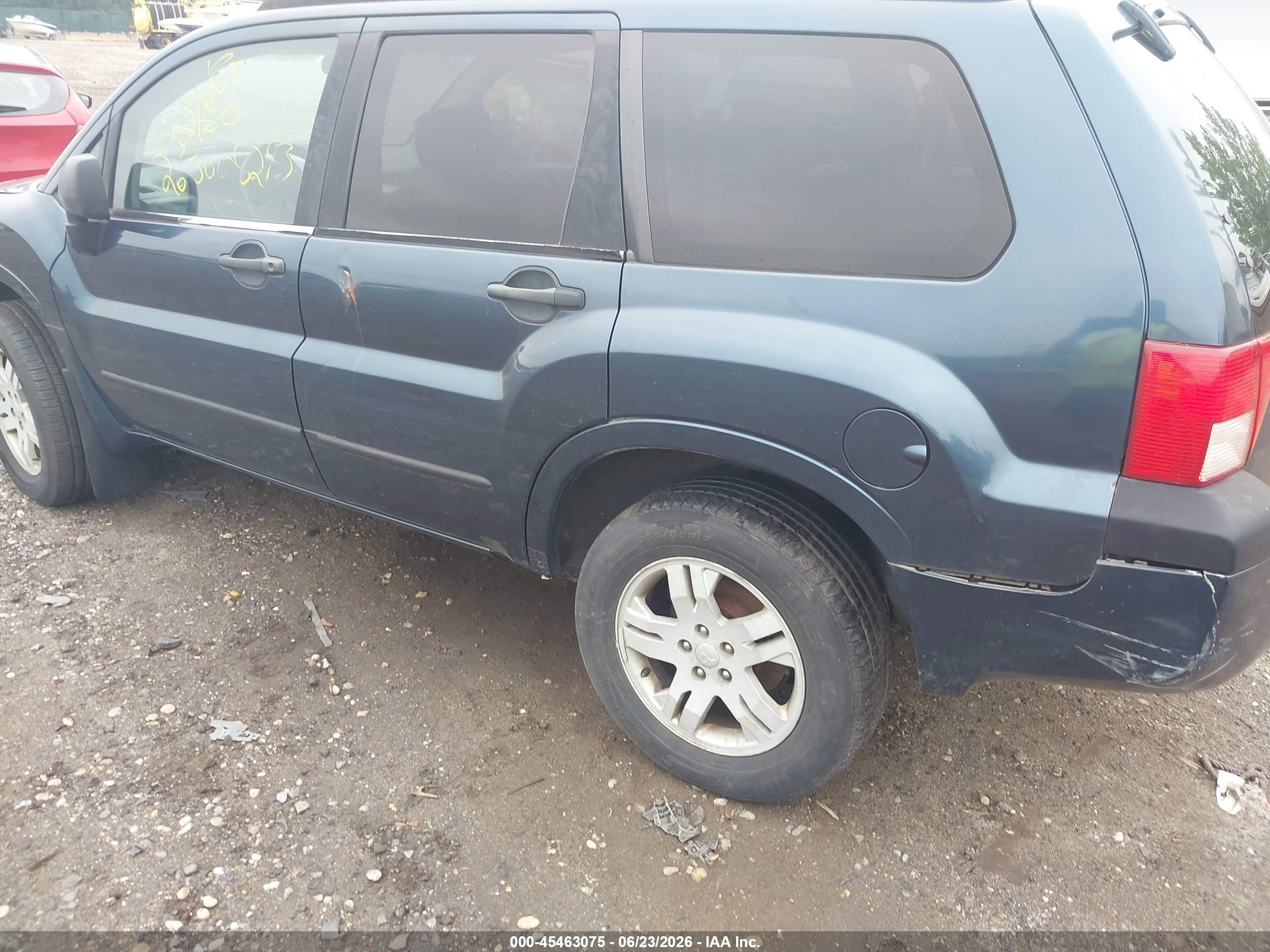 2004 Mitsubishi Endeavor Ls Синий vin: 4A4MN21S94E006427