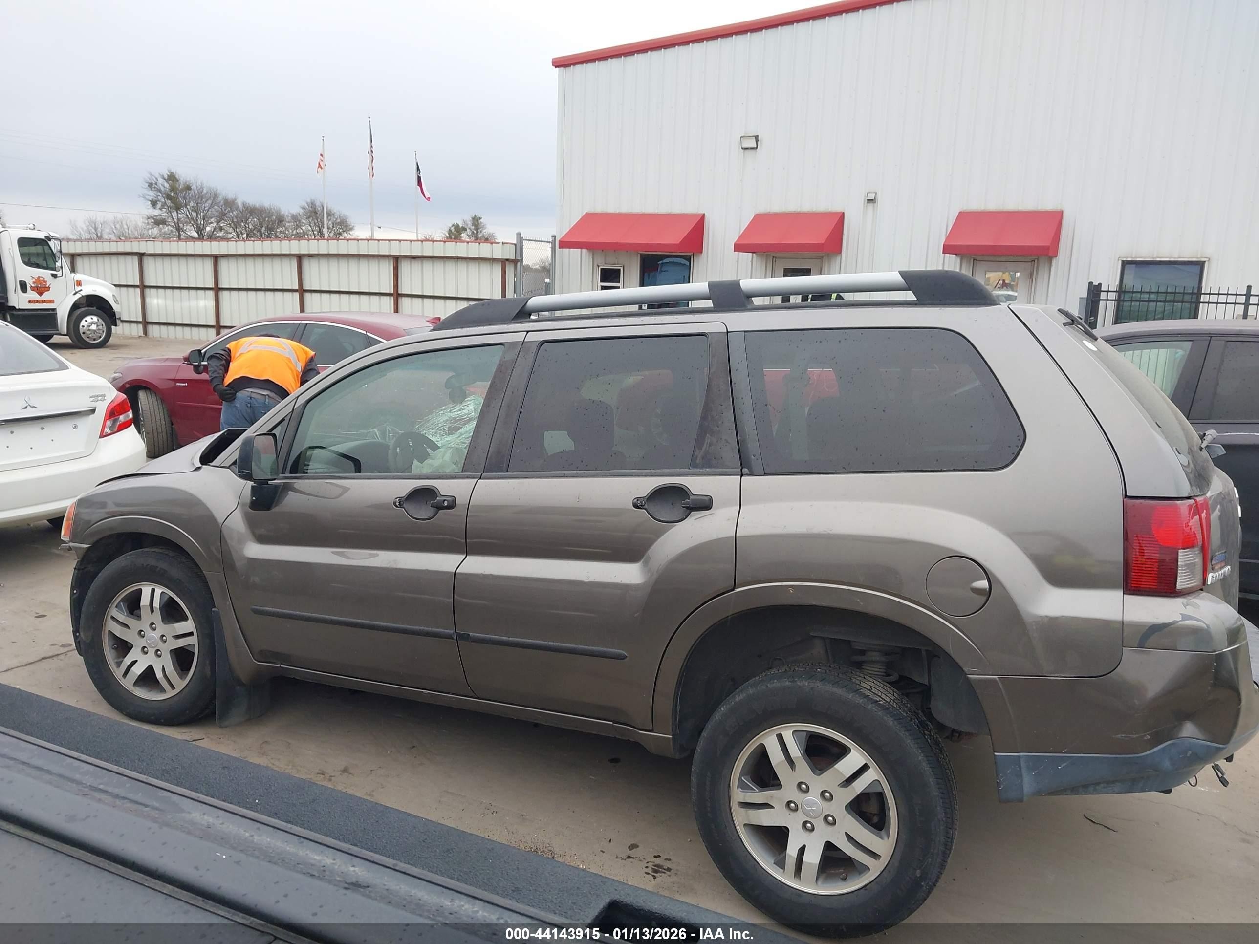 2006 Mitsubishi Endeavor Ls Brown vin: 4A4MN21S96E072446