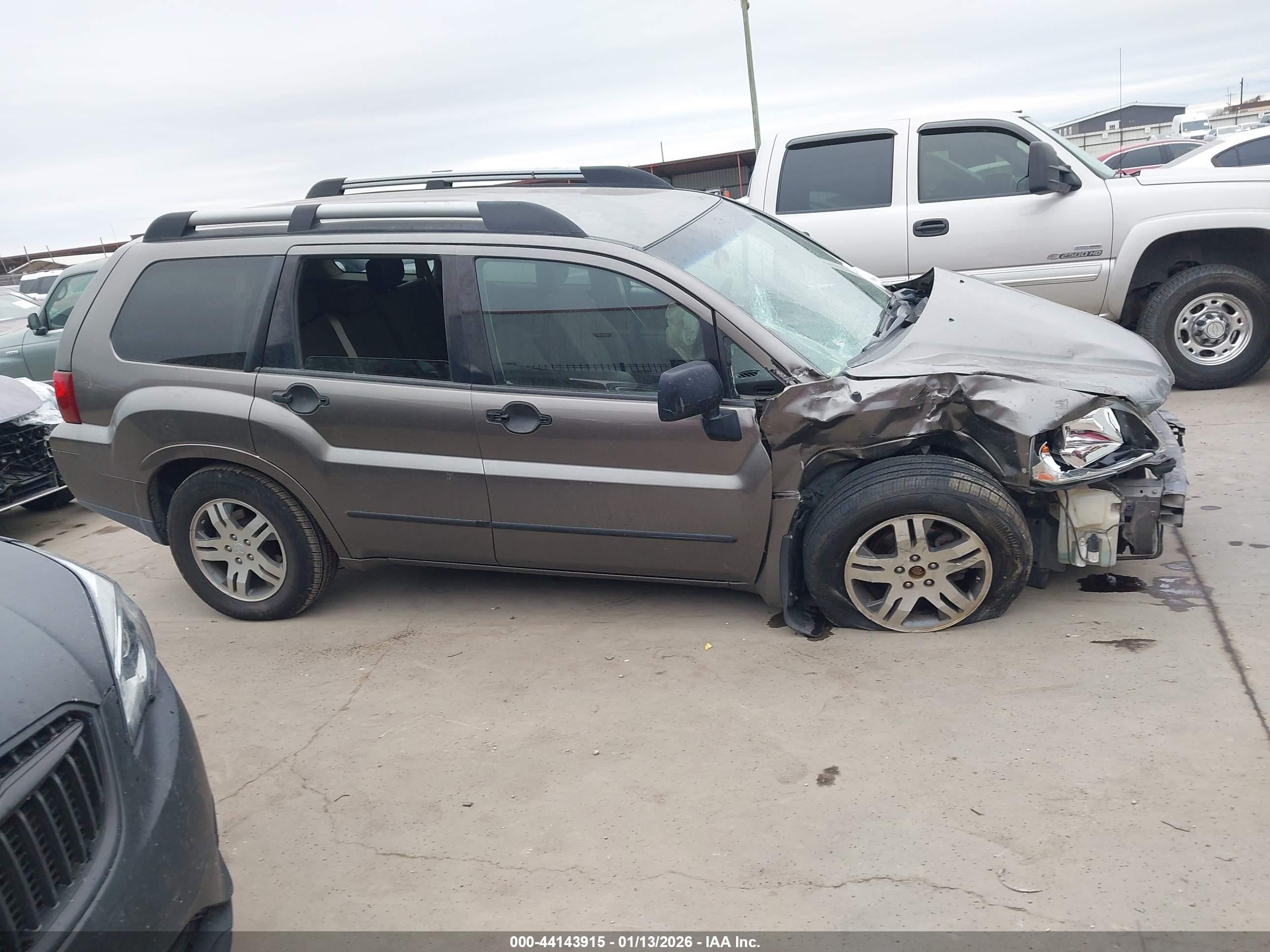 2006 Mitsubishi Endeavor Ls Brown vin: 4A4MN21S96E072446
