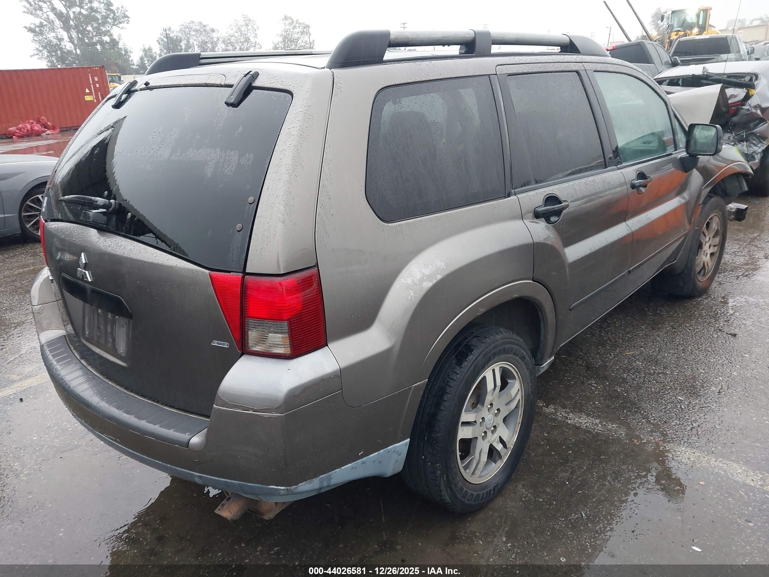 2006 Mitsubishi Endeavor Ls Brown vin: 4A4MN21SX6E023014