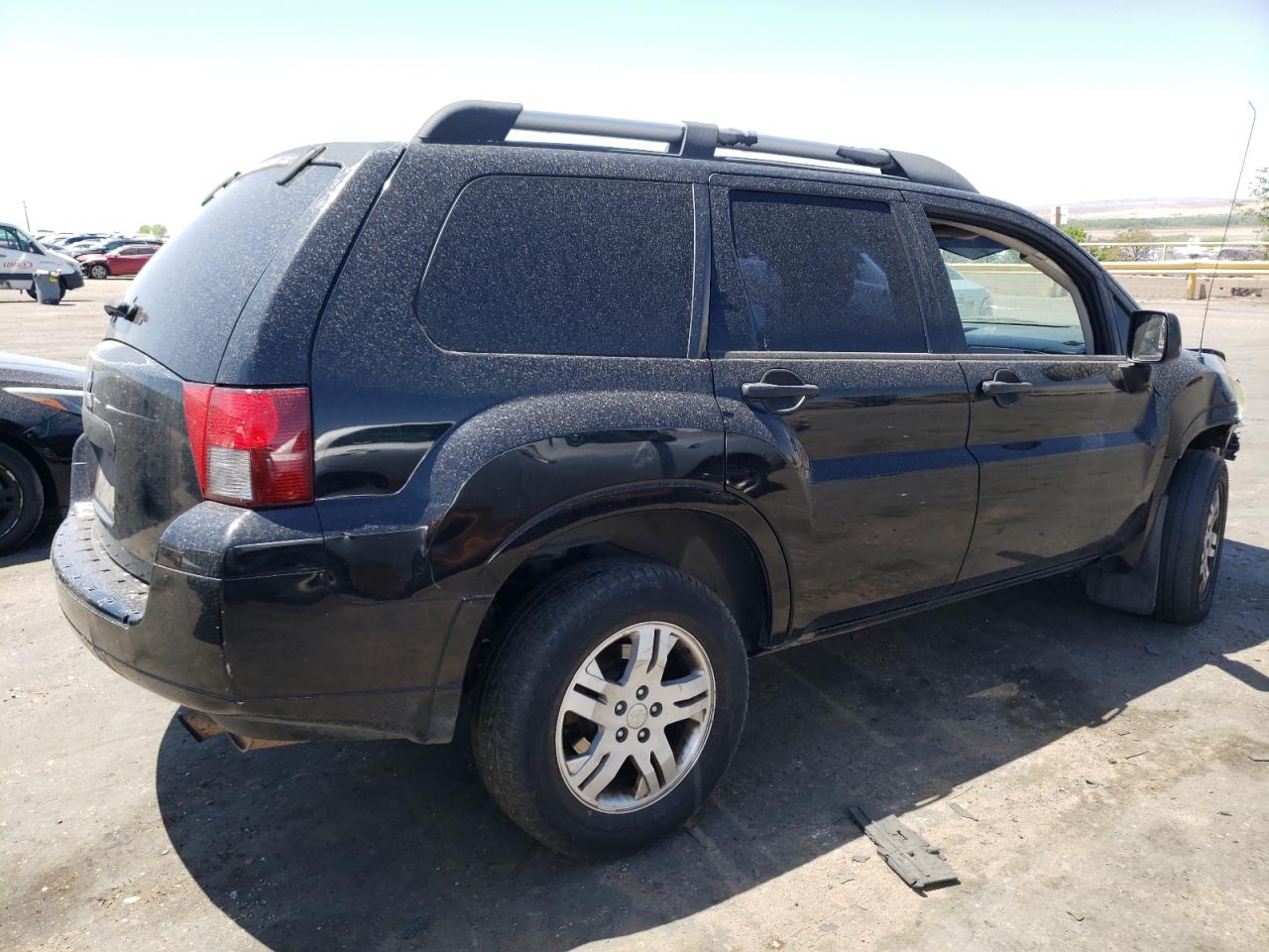 2007 Mitsubishi Endeavor Ls Black vin: 4A4MN21SX7E042003