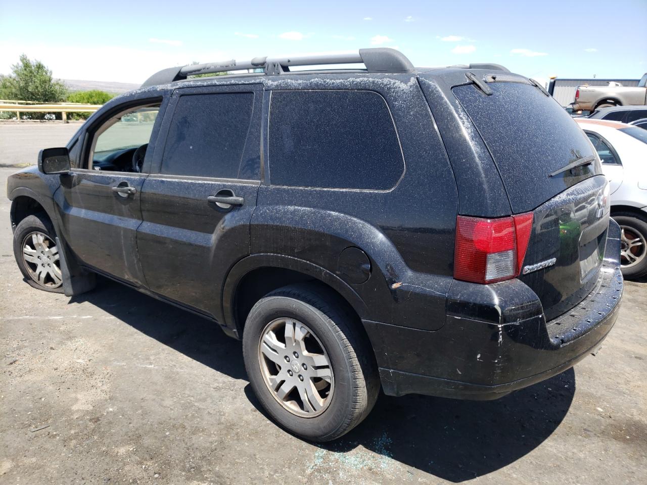 2007 Mitsubishi Endeavor Ls Black vin: 4A4MN21SX7E042003