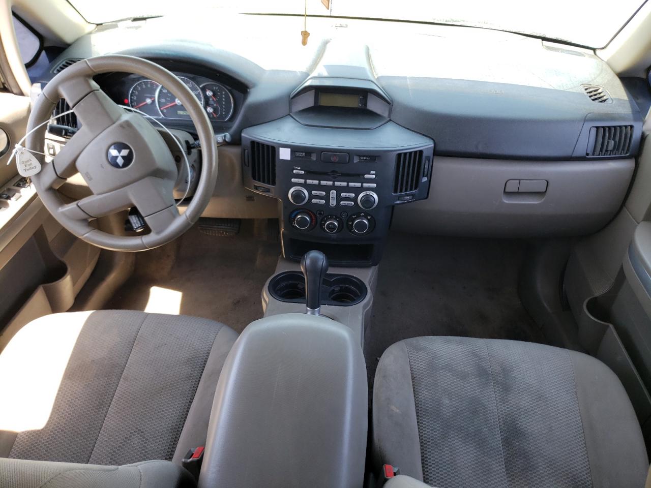 2007 Mitsubishi Endeavor Ls Black vin: 4A4MN21SX7E042003
