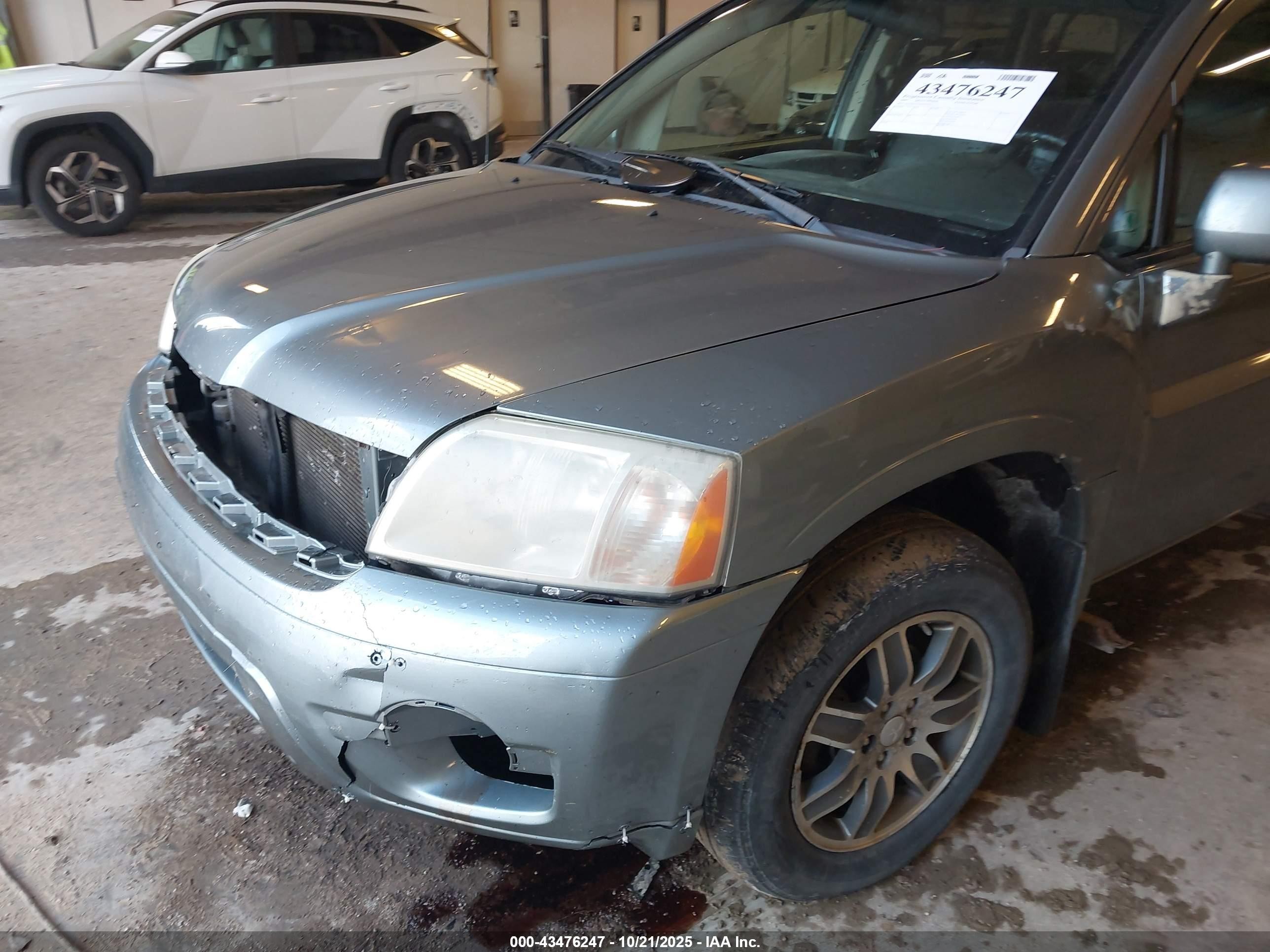 2007 Mitsubishi Endeavor Se Blue vin: 4A4MN31S57E074301