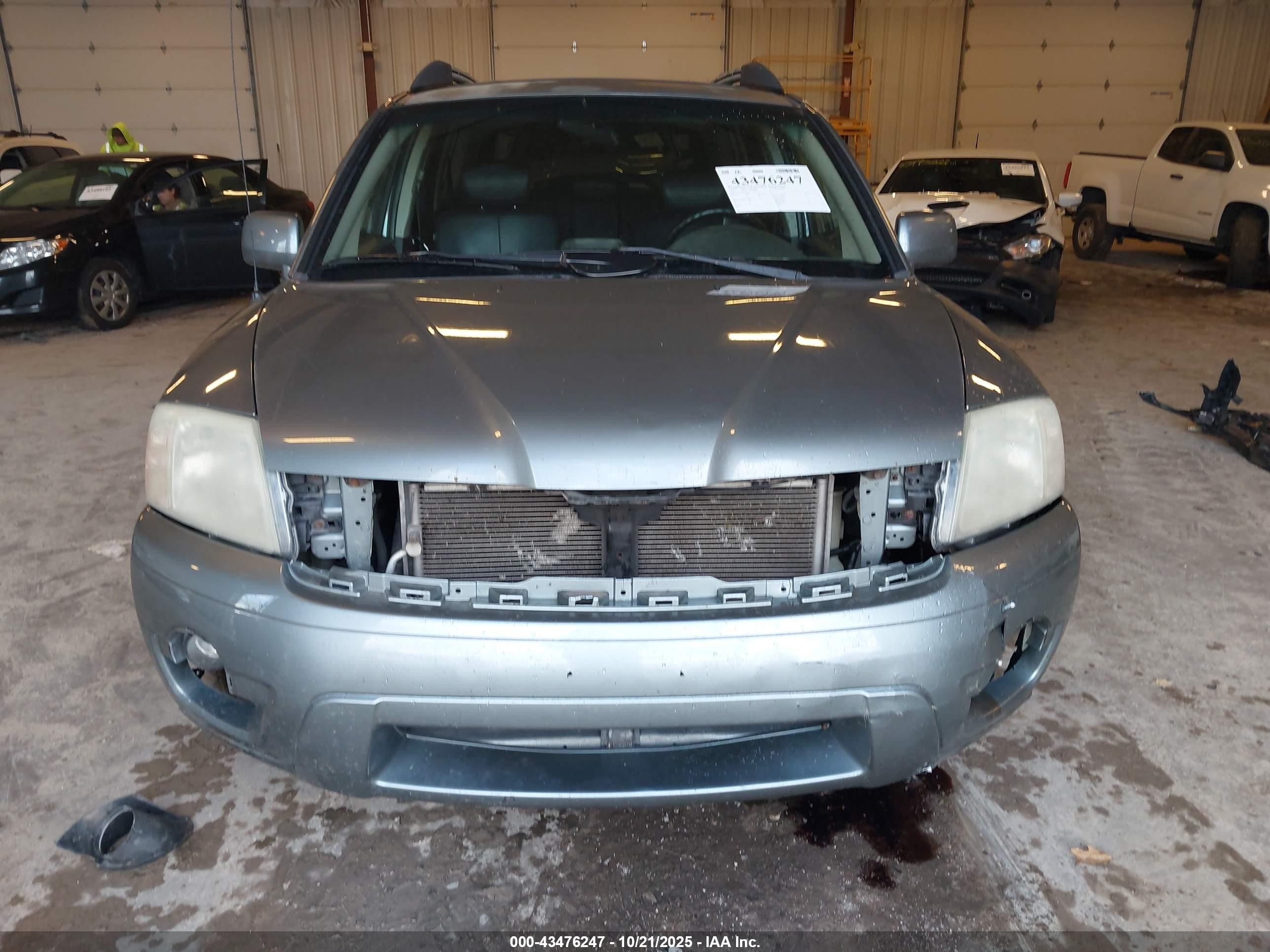 2007 Mitsubishi Endeavor Se Blue vin: 4A4MN31S57E074301