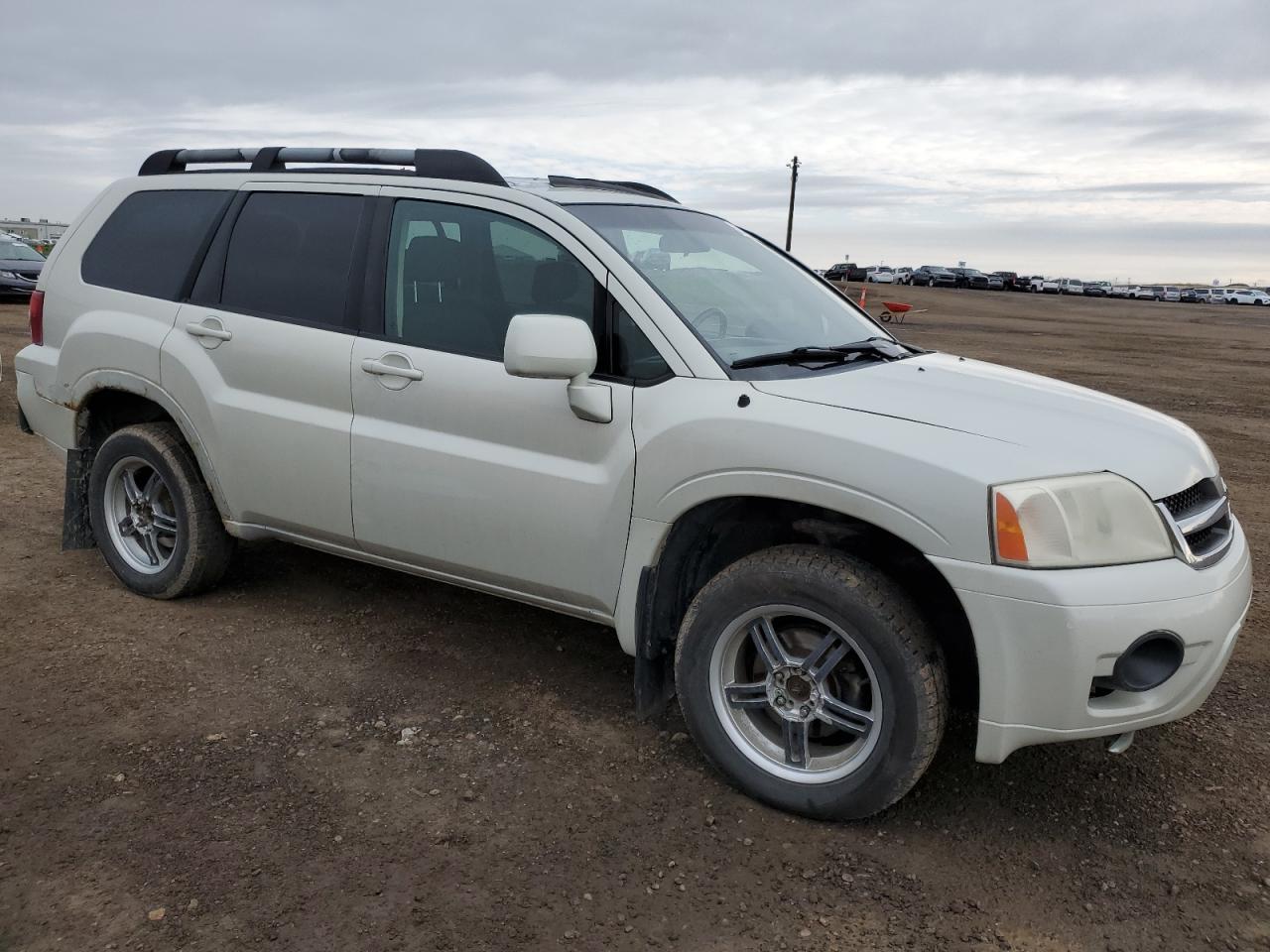 2007 Mitsubishi Endeavor Se White vin: 4A4MN31S57E604752