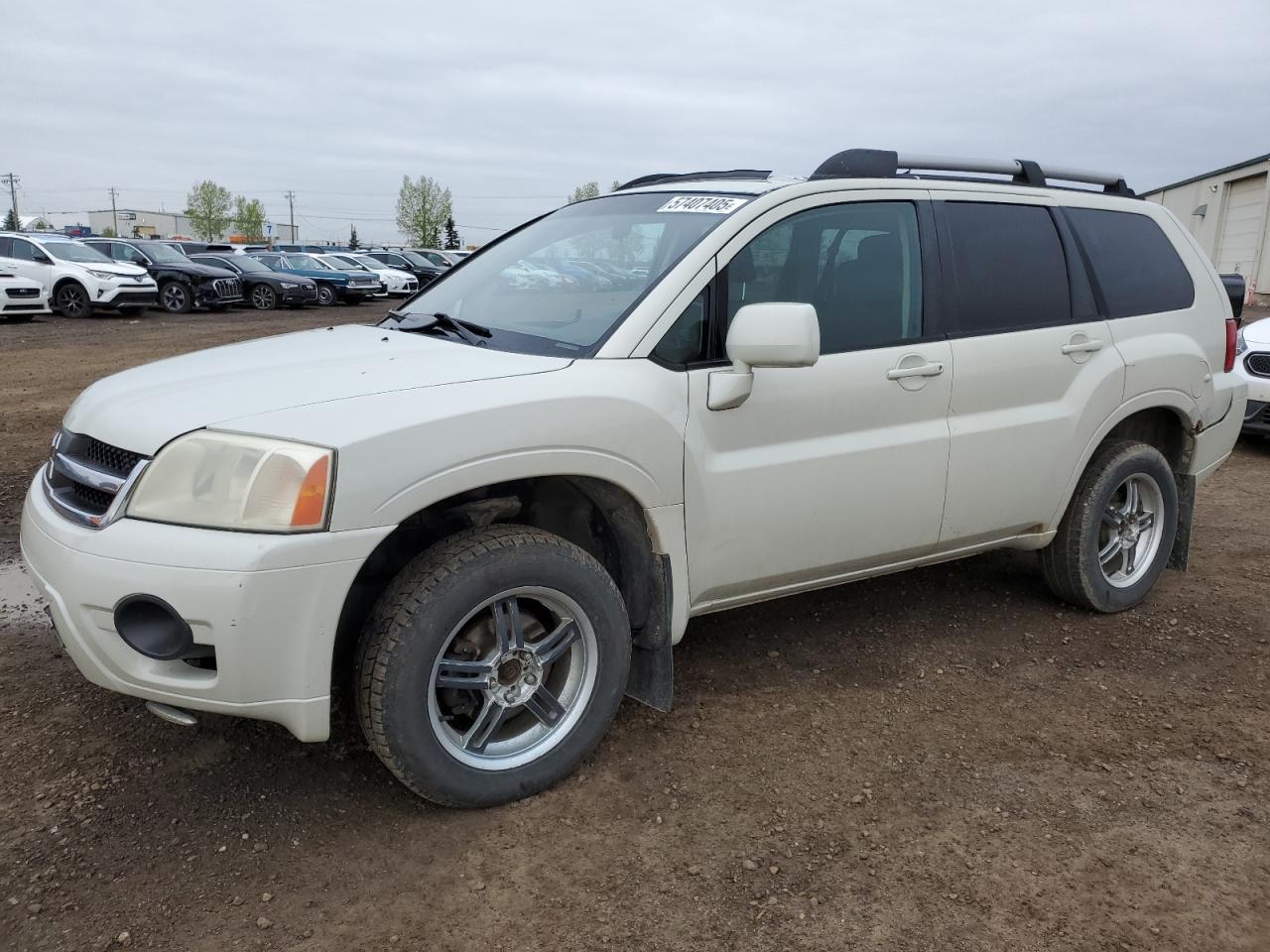 2007 Mitsubishi Endeavor Se White vin: 4A4MN31S57E604752