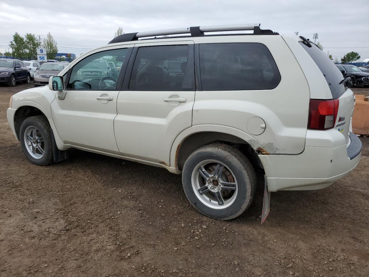 2007 Mitsubishi Endeavor Se White vin: 4A4MN31S57E604752
