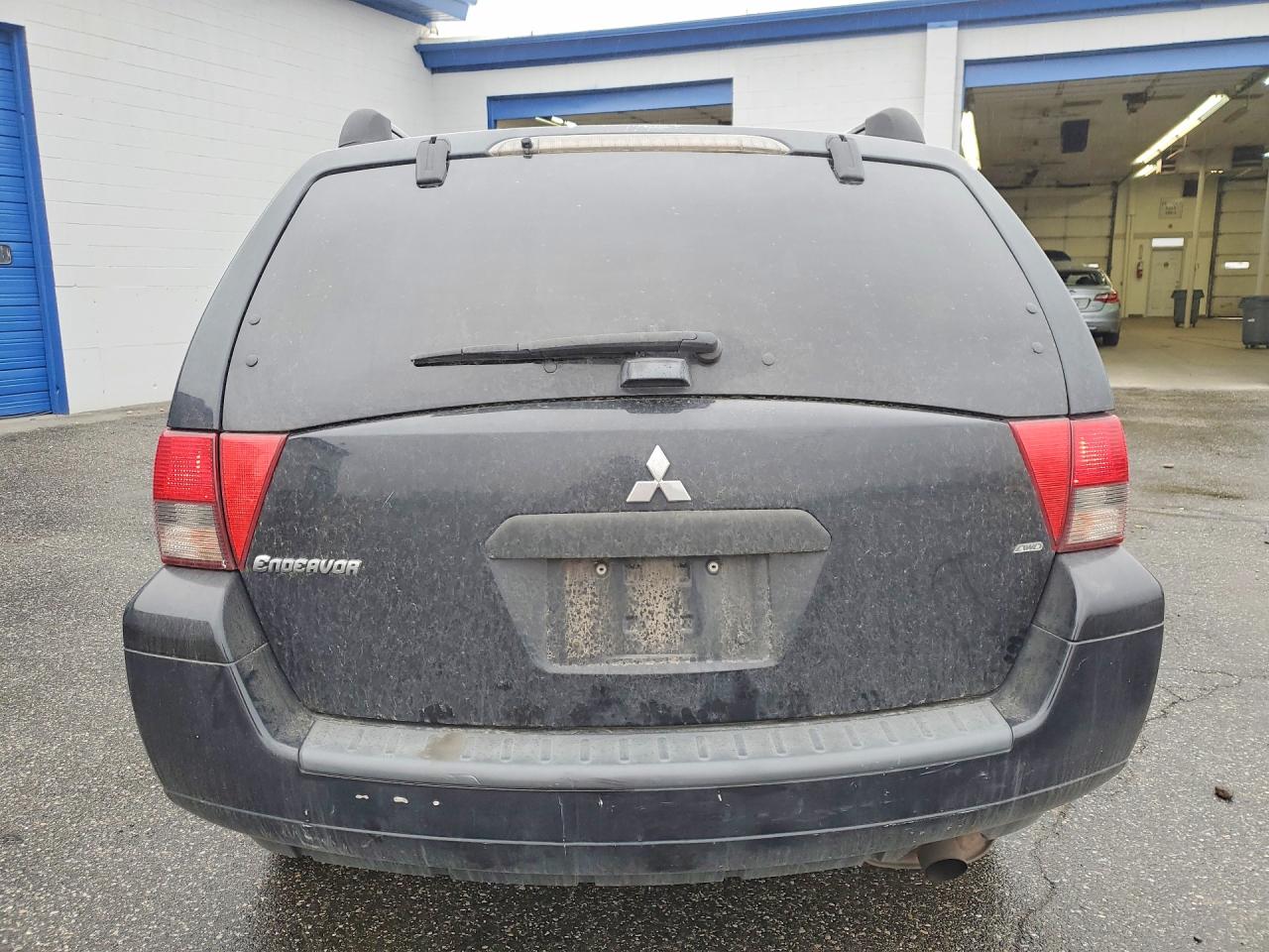 2006 Mitsubishi Endeavor Ls Black vin: 4A4MN31S66E077965