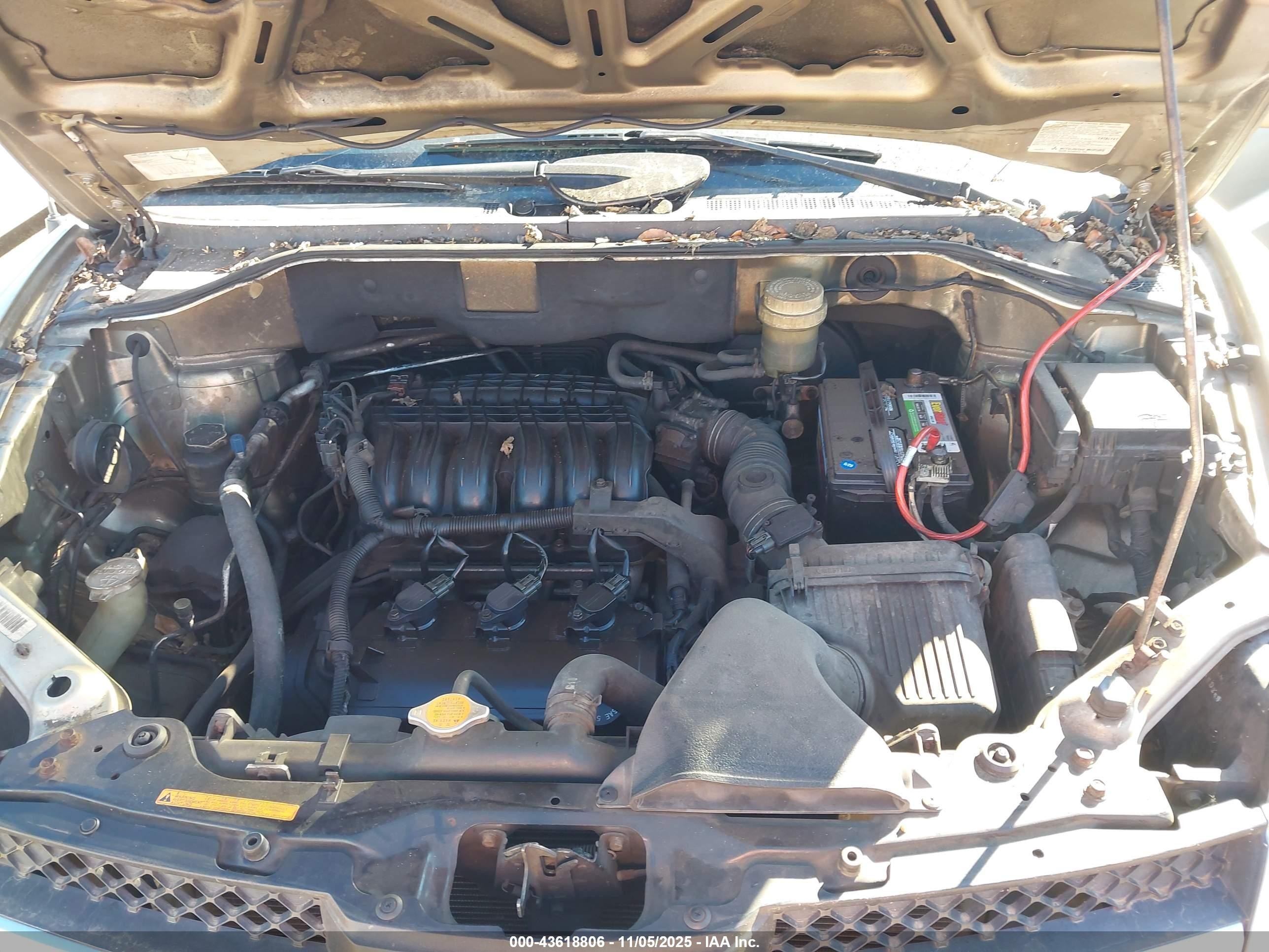 2007 Mitsubishi Endeavor Se Silver vin: 4A4MN31S77E077572