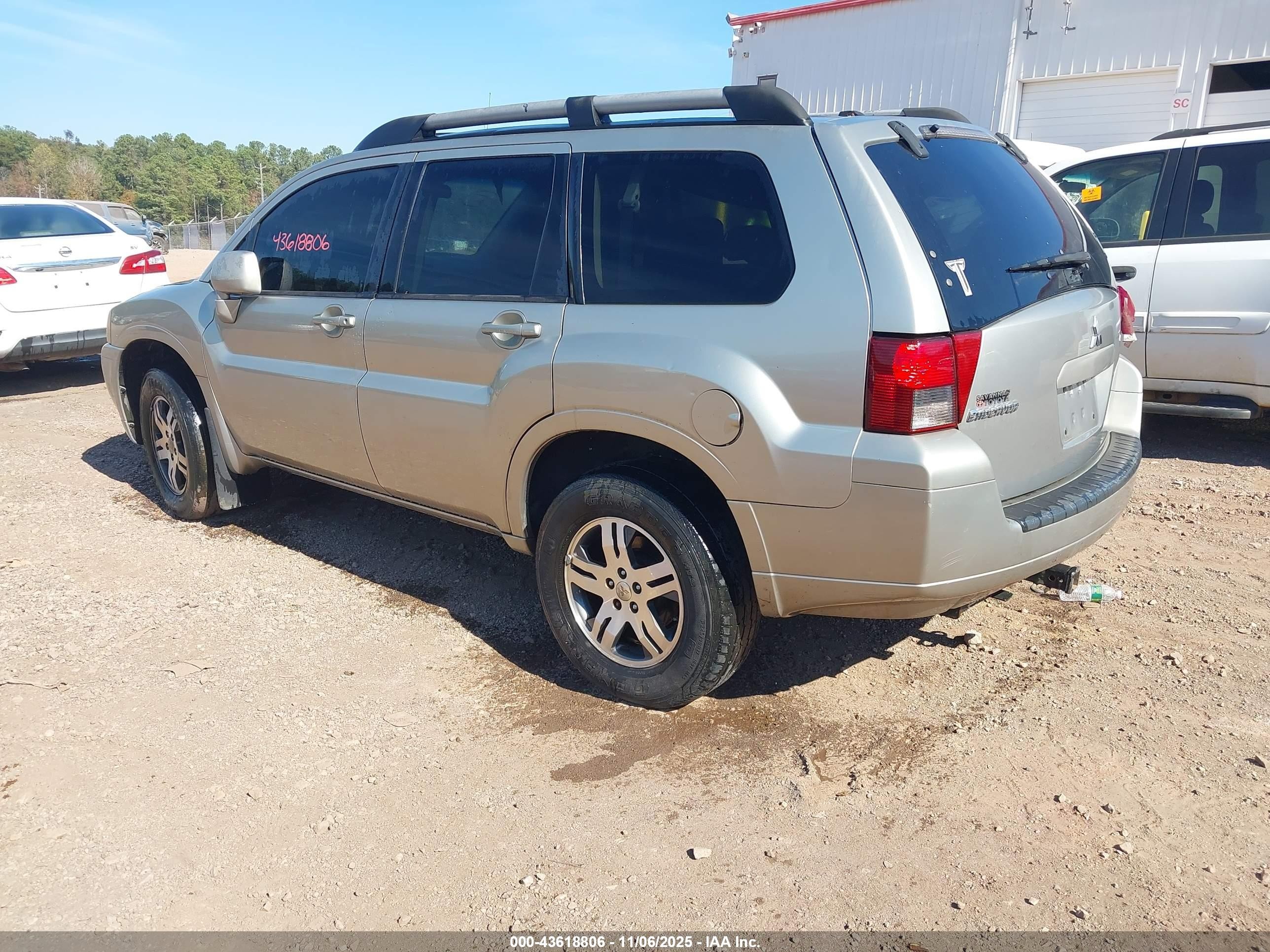2007 Mitsubishi Endeavor Se Silver vin: 4A4MN31S77E077572