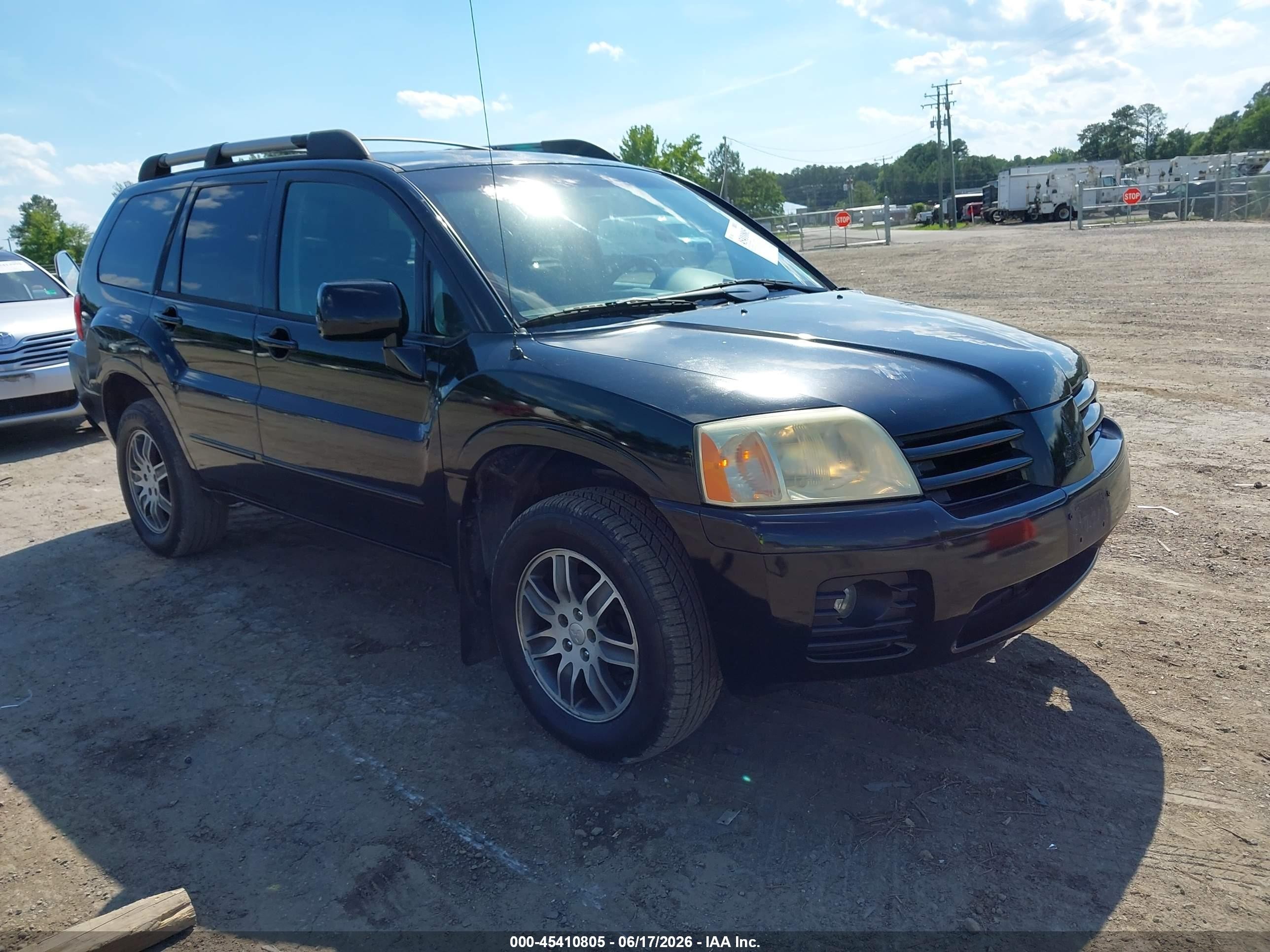 2005 Mitsubishi Endeavor Limited Black vin: 4A4MN41S55E003277