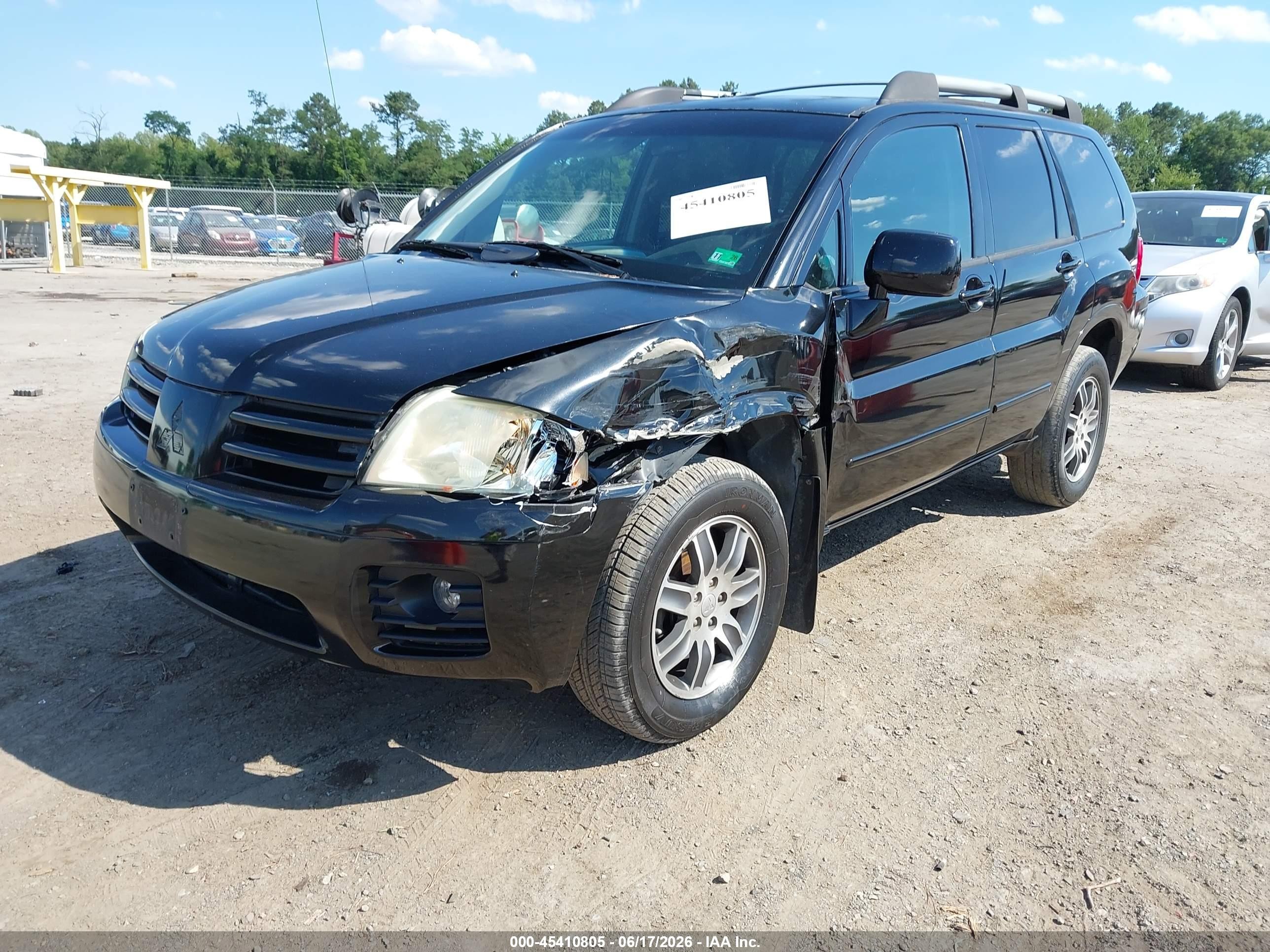 2005 Mitsubishi Endeavor Limited Black vin: 4A4MN41S55E003277
