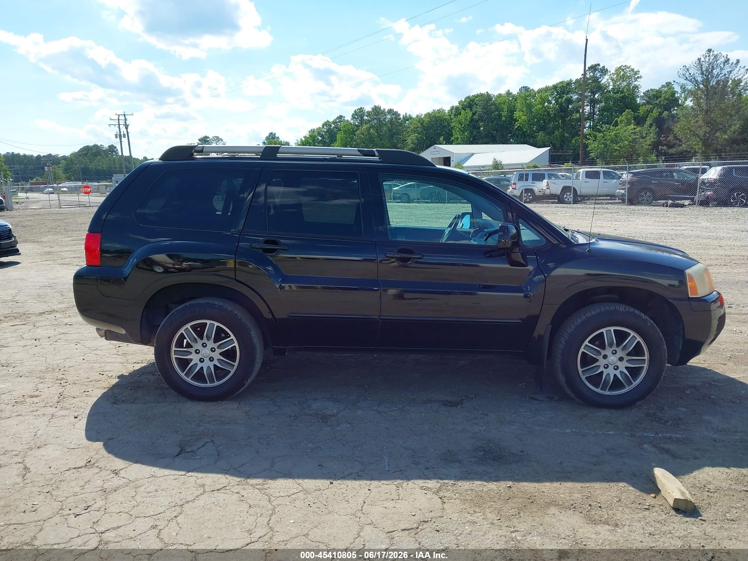 2005 Mitsubishi Endeavor Limited Black vin: 4A4MN41S55E003277