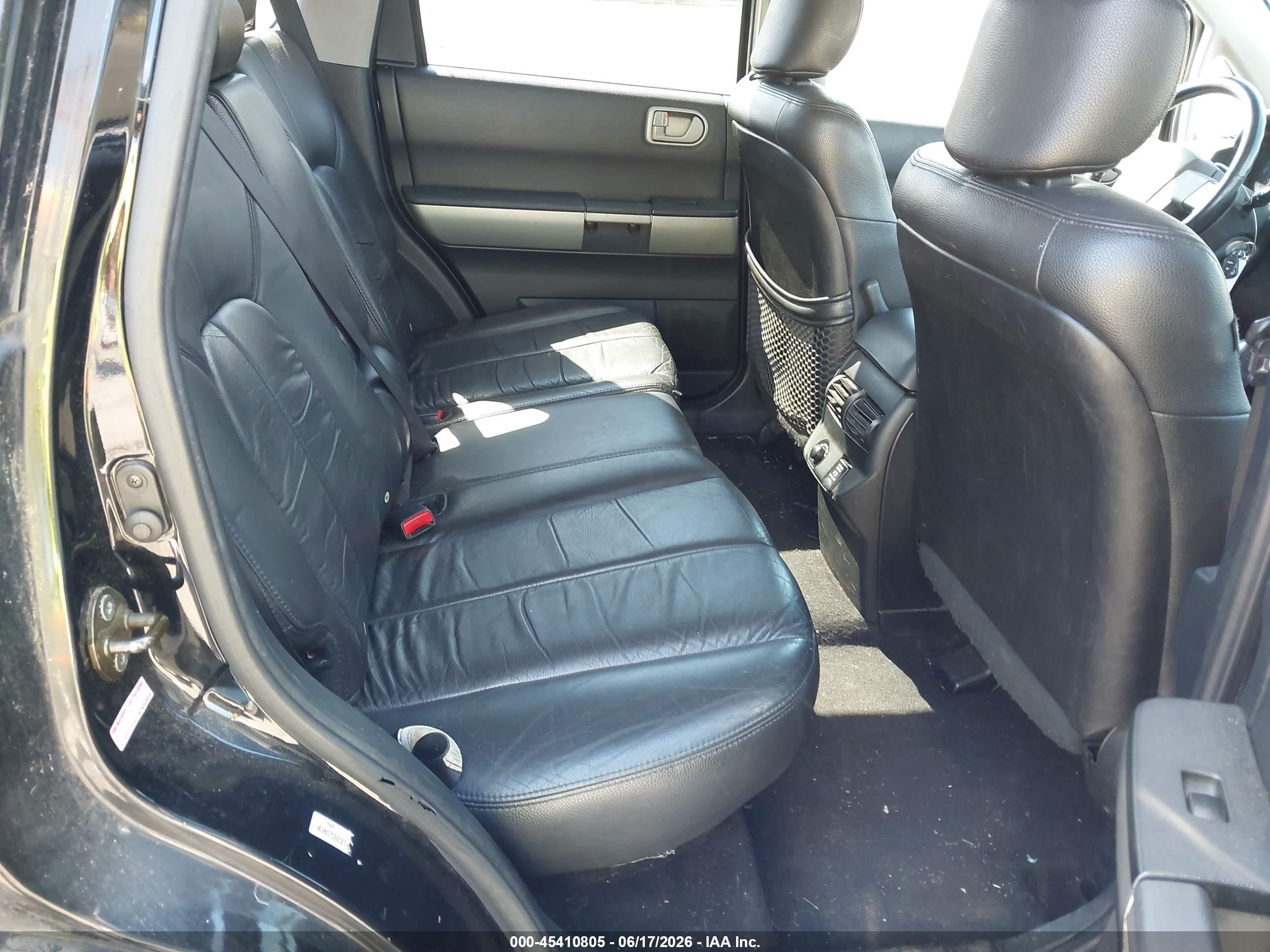 2005 Mitsubishi Endeavor Limited Black vin: 4A4MN41S55E003277