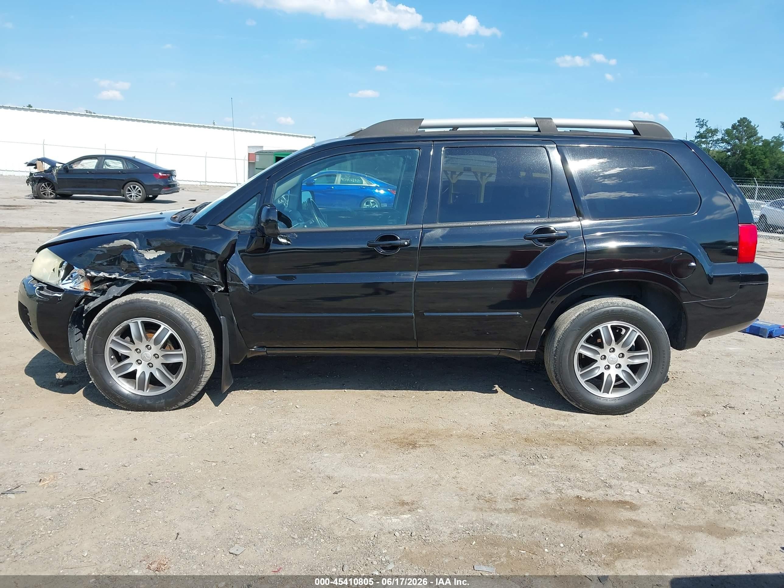 2005 Mitsubishi Endeavor Limited Black vin: 4A4MN41S55E003277