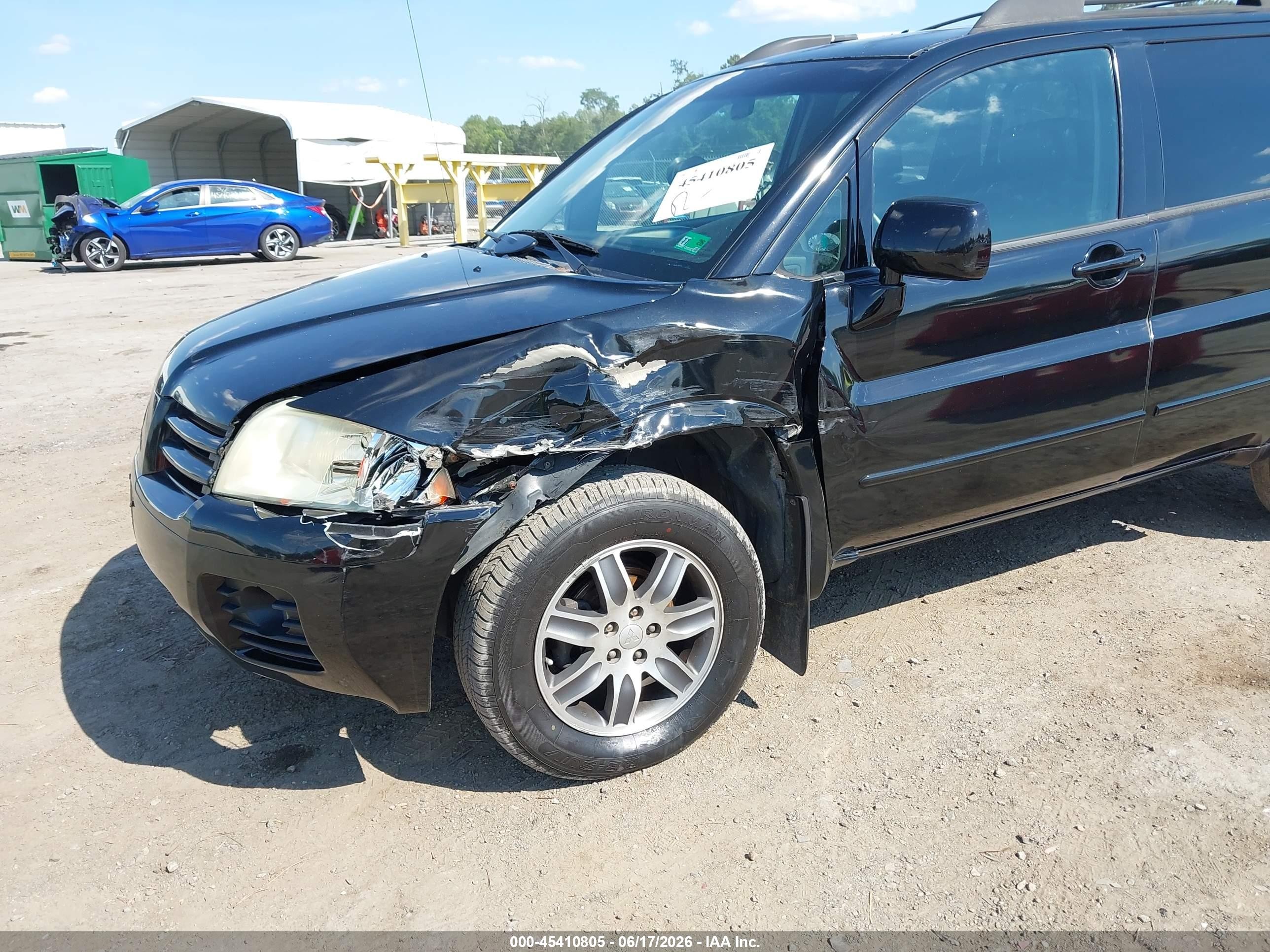 2005 Mitsubishi Endeavor Limited Black vin: 4A4MN41S55E003277