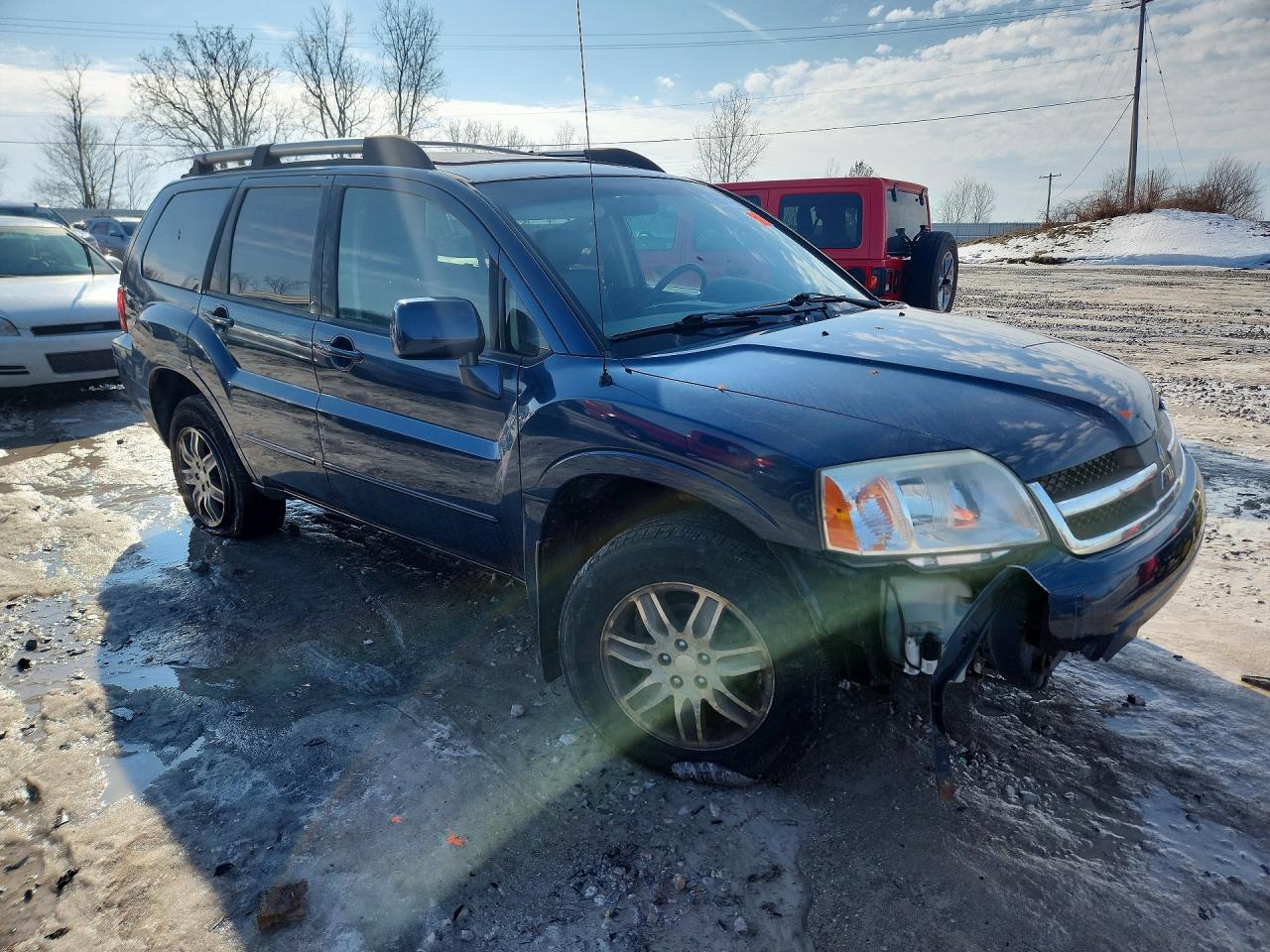 2006 Mitsubishi Endeavor Limited Синий vin: 4A4MN41SX6E070345