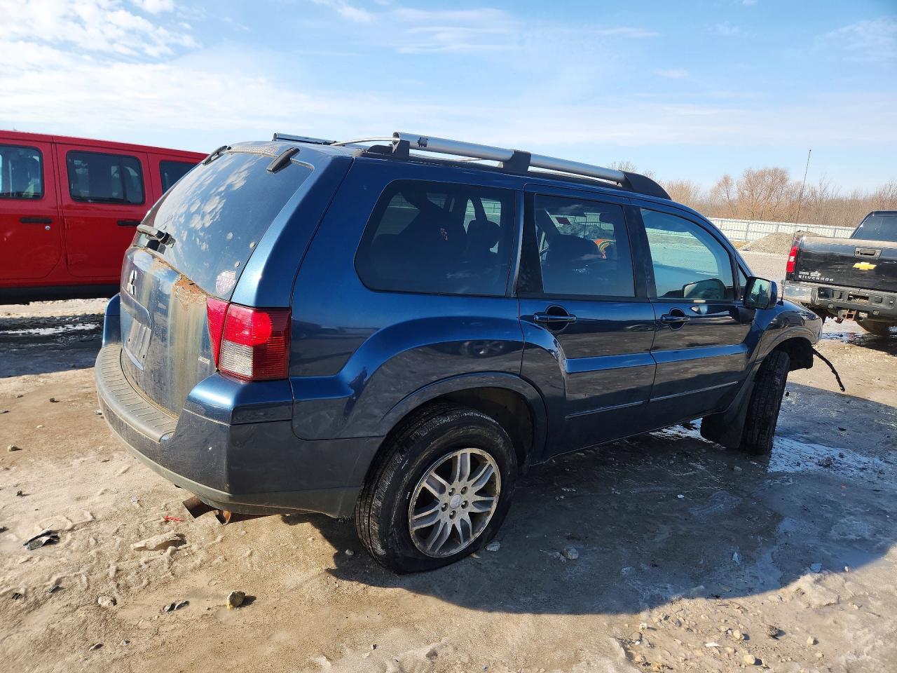 2006 Mitsubishi Endeavor Limited Синий vin: 4A4MN41SX6E070345
