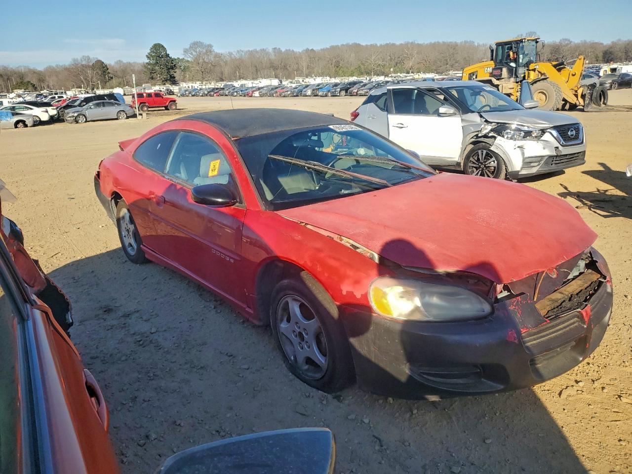 2001 Dodge Stratus Se Red vin: 4B3AG42H81E040552