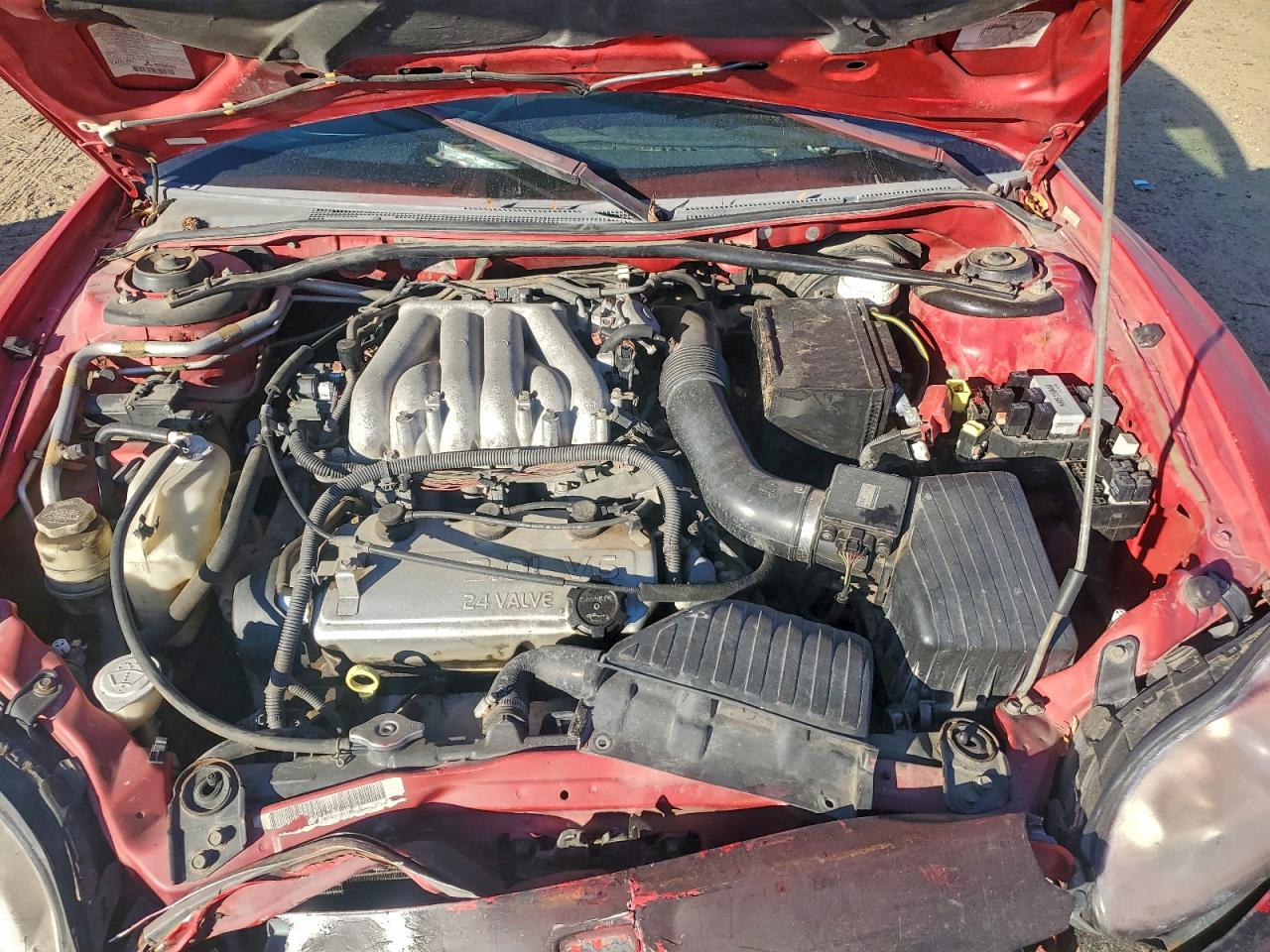 2001 Dodge Stratus Se Red vin: 4B3AG42H81E040552