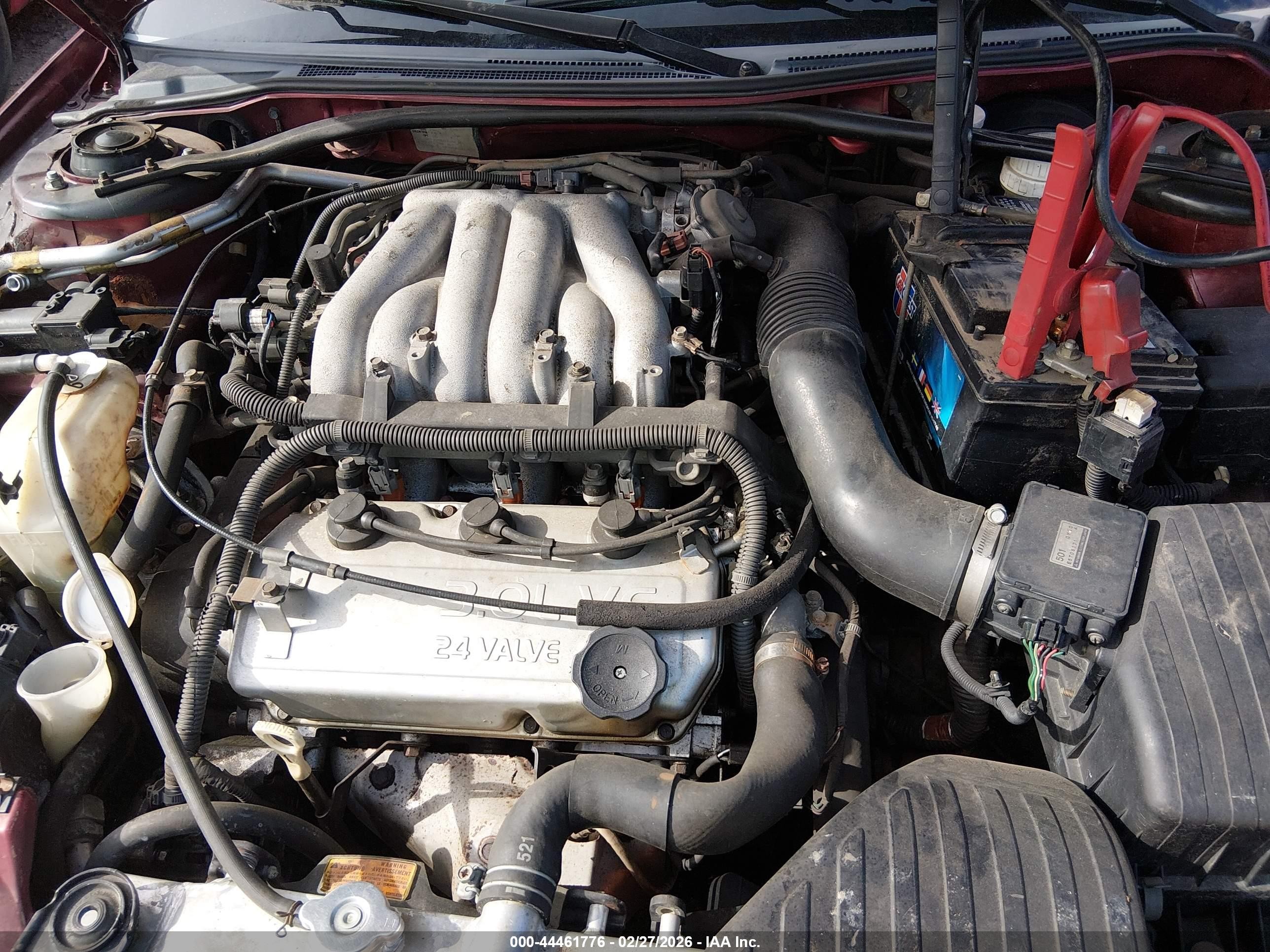 2001 Dodge Stratus R/t Red vin: 4B3AG52H01E164837