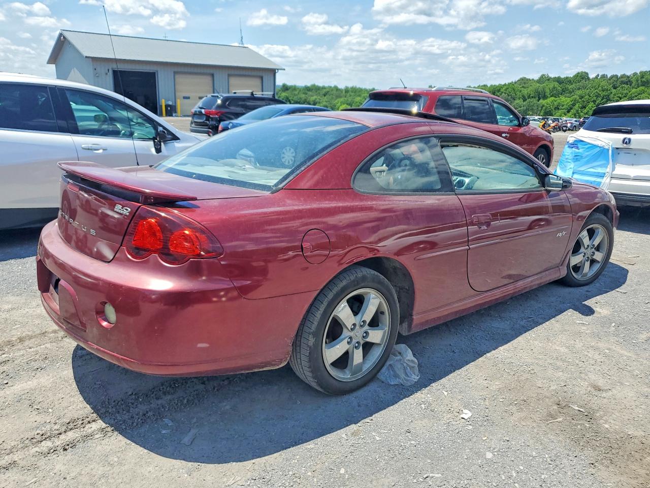 2004 Dodge Stratus R Red vin: 4B3AG52H24E030786