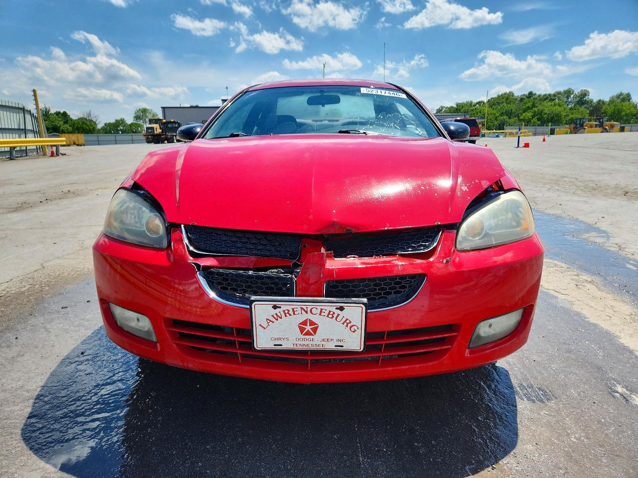2004 Dodge Stratus R Red vin: 4B3AG52H64E129871