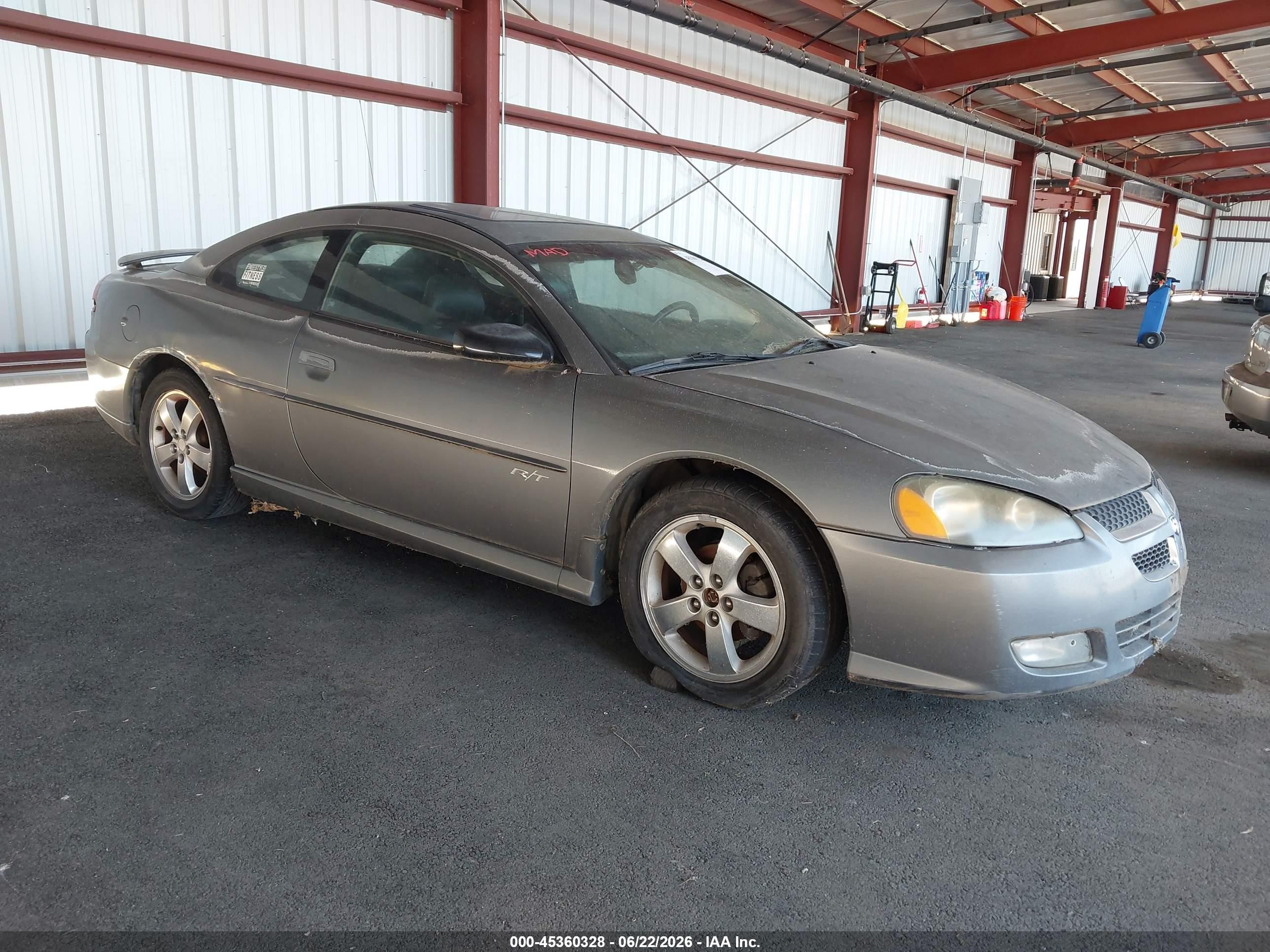 2004 Dodge Stratus R/t Gray vin: 4B3AG52H74E072614