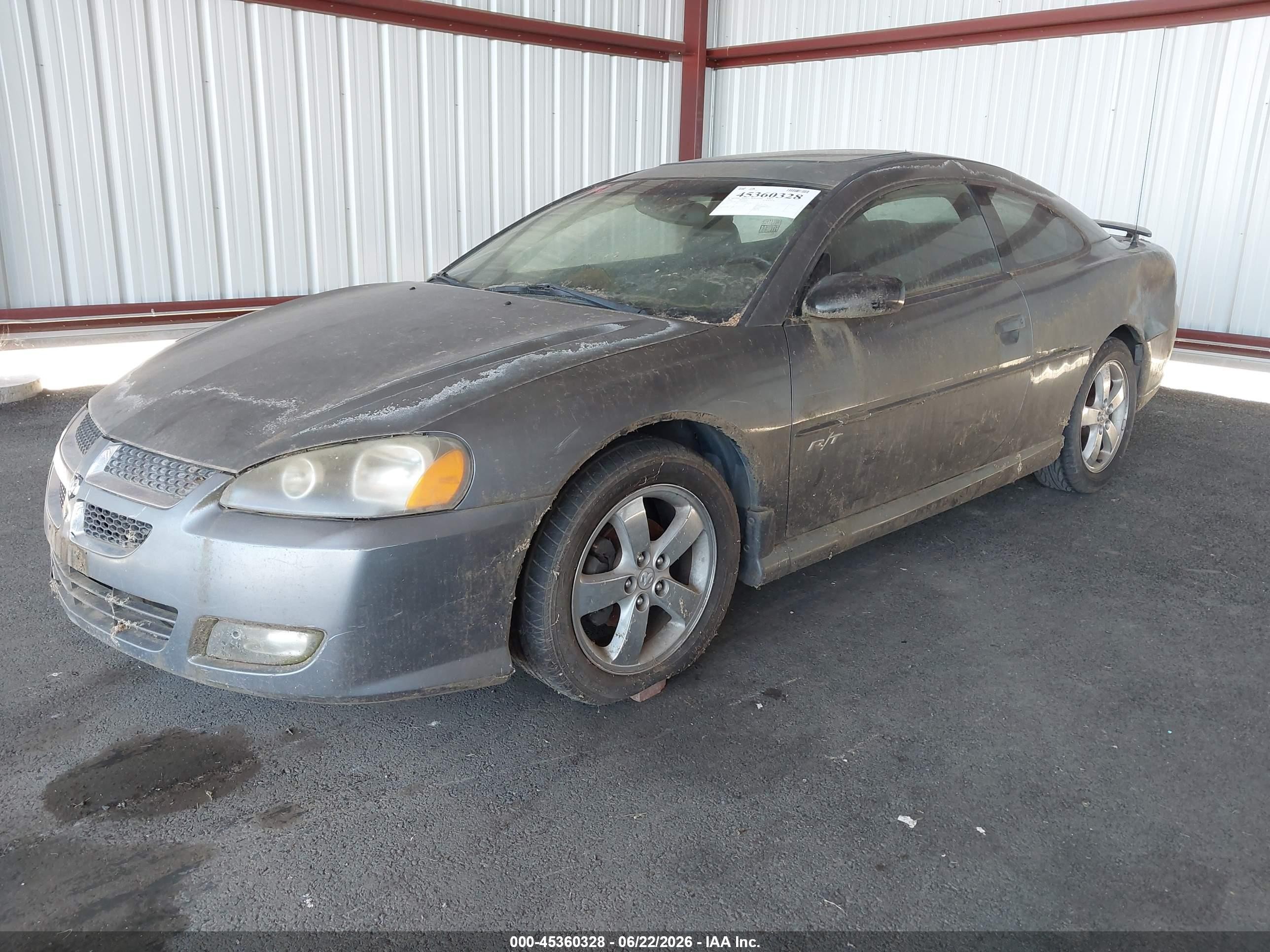 2004 Dodge Stratus R/t Gray vin: 4B3AG52H74E072614