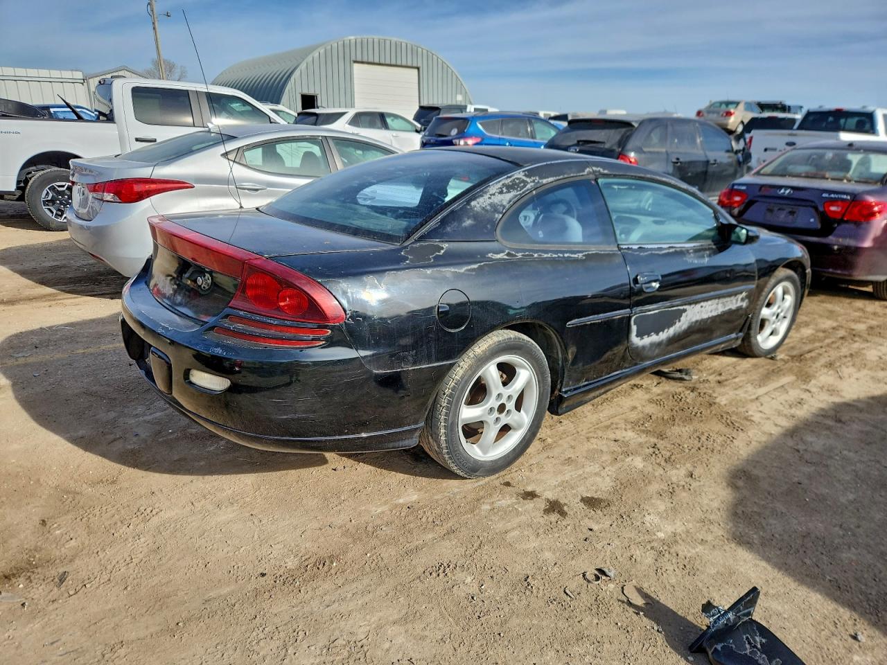 2001 Dodge Stratus R Black vin: 4B3AG52H81E046762