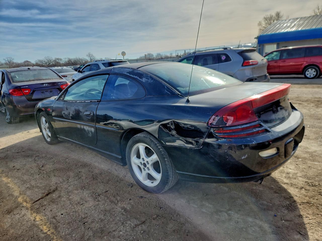 2001 Dodge Stratus R Black vin: 4B3AG52H81E046762
