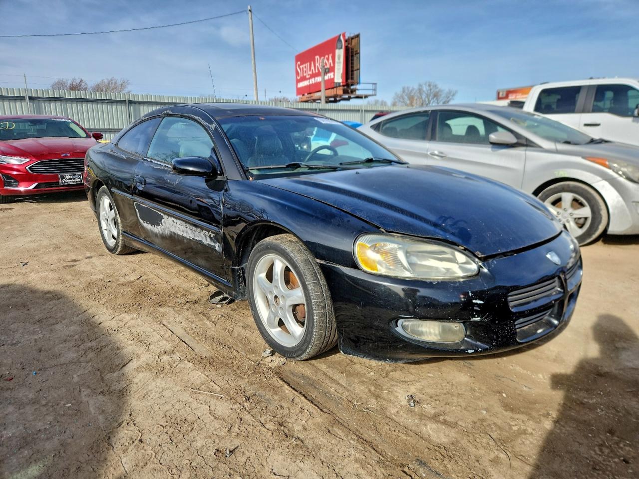 2001 Dodge Stratus R Black vin: 4B3AG52H81E046762