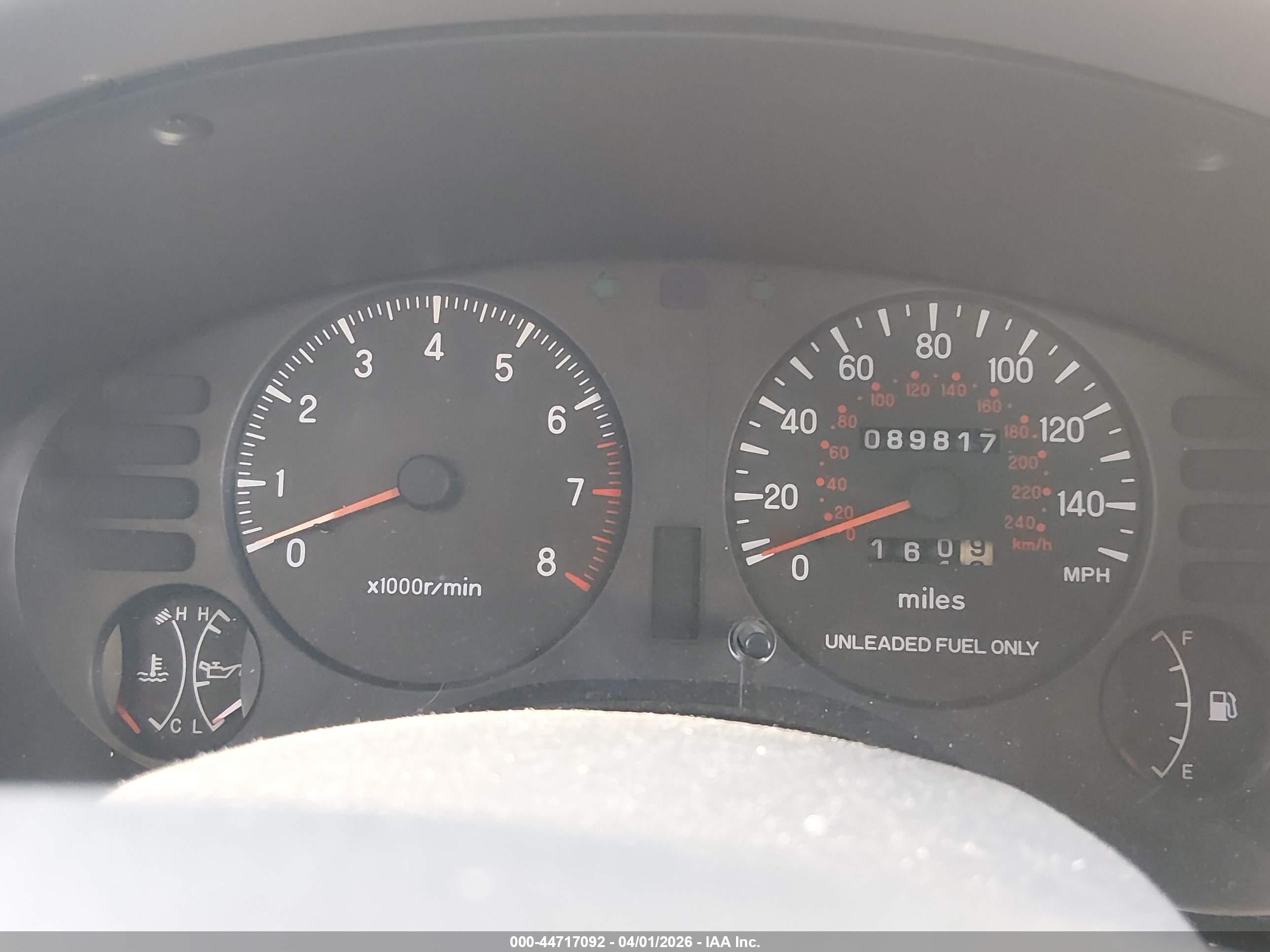 1996 Dodge Avenger Es Gray vin: 4B3AU52NXTE342089