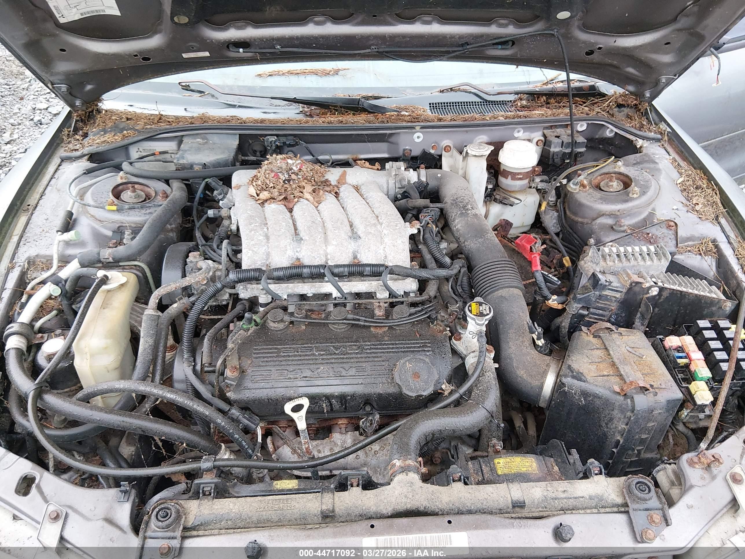 1996 Dodge Avenger Es Gray vin: 4B3AU52NXTE342089