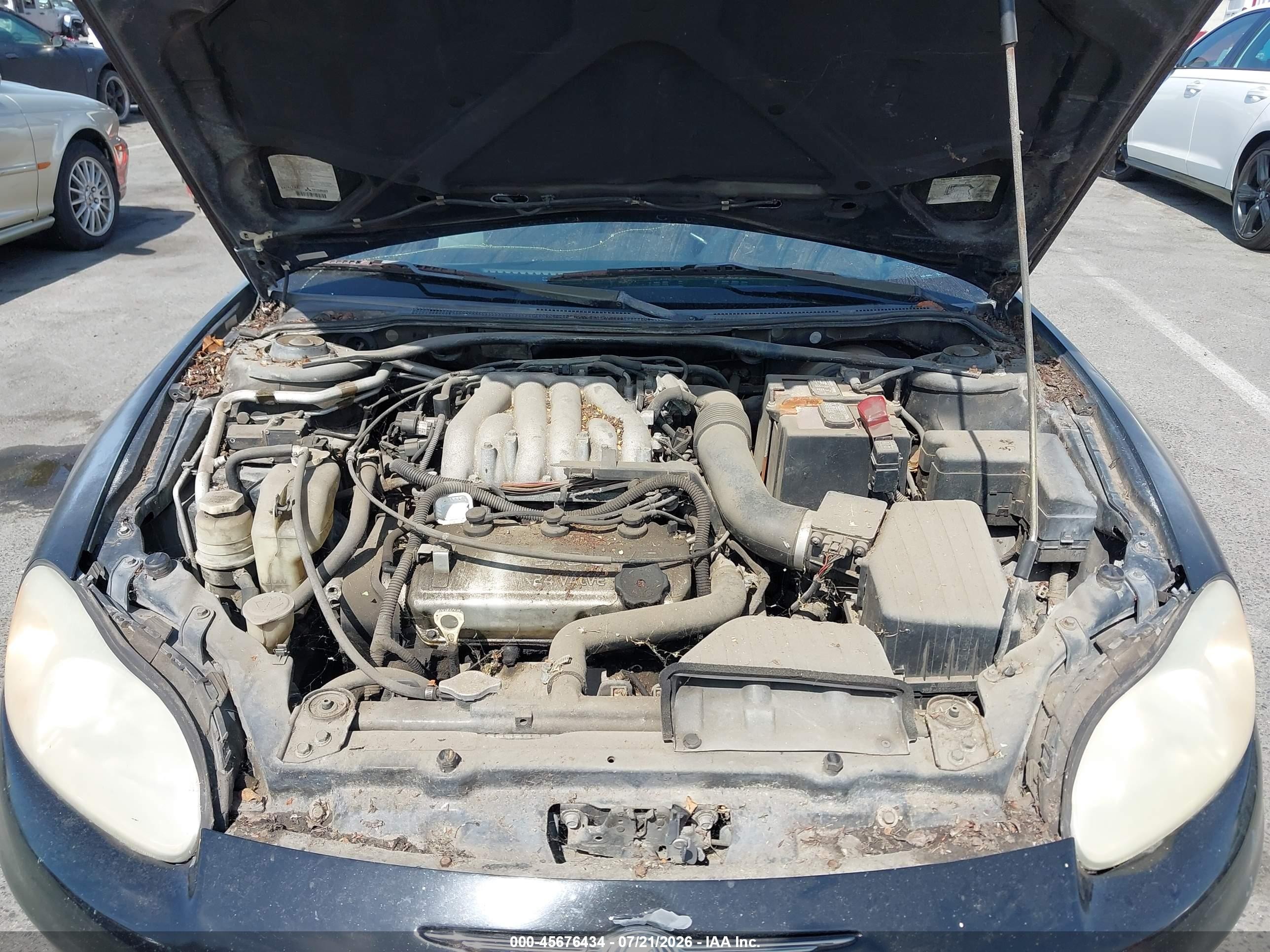 2001 Chrysler Sebring Lx Black vin: 4C3AG42H01E095077