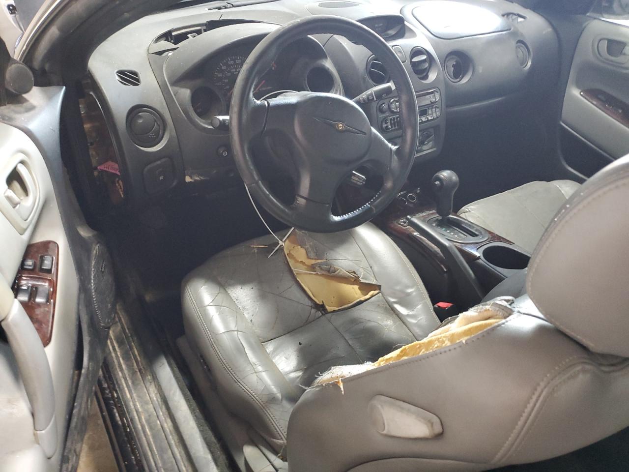 2001 Chrysler Sebring Lxi Черный vin: 4C3AG52H01E217247