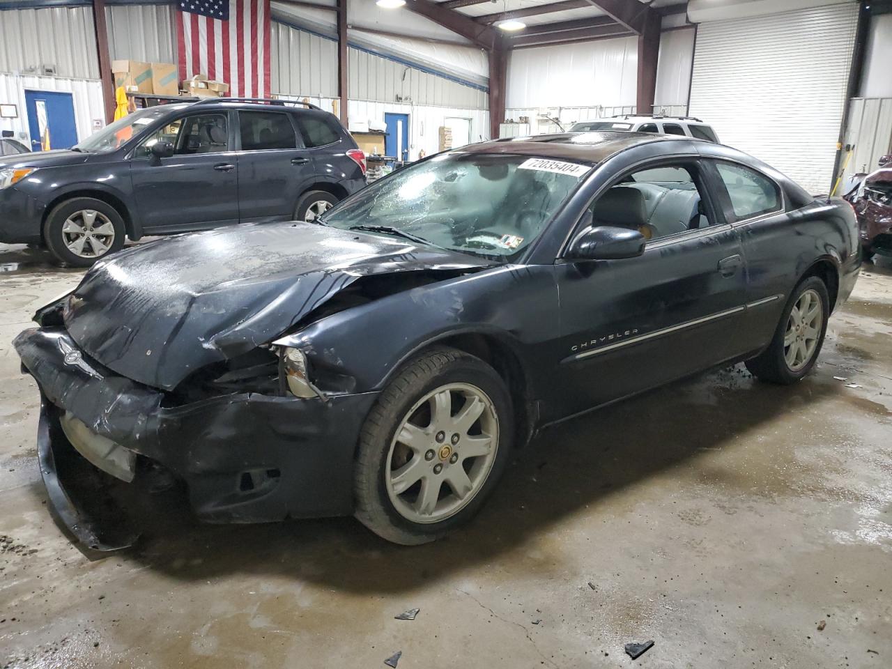 2001 Chrysler Sebring Lxi Черный vin: 4C3AG52H01E217247