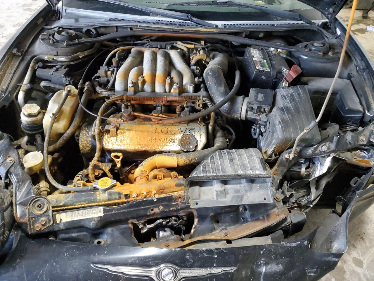 2001 Chrysler Sebring Lxi Черный vin: 4C3AG52H01E217247