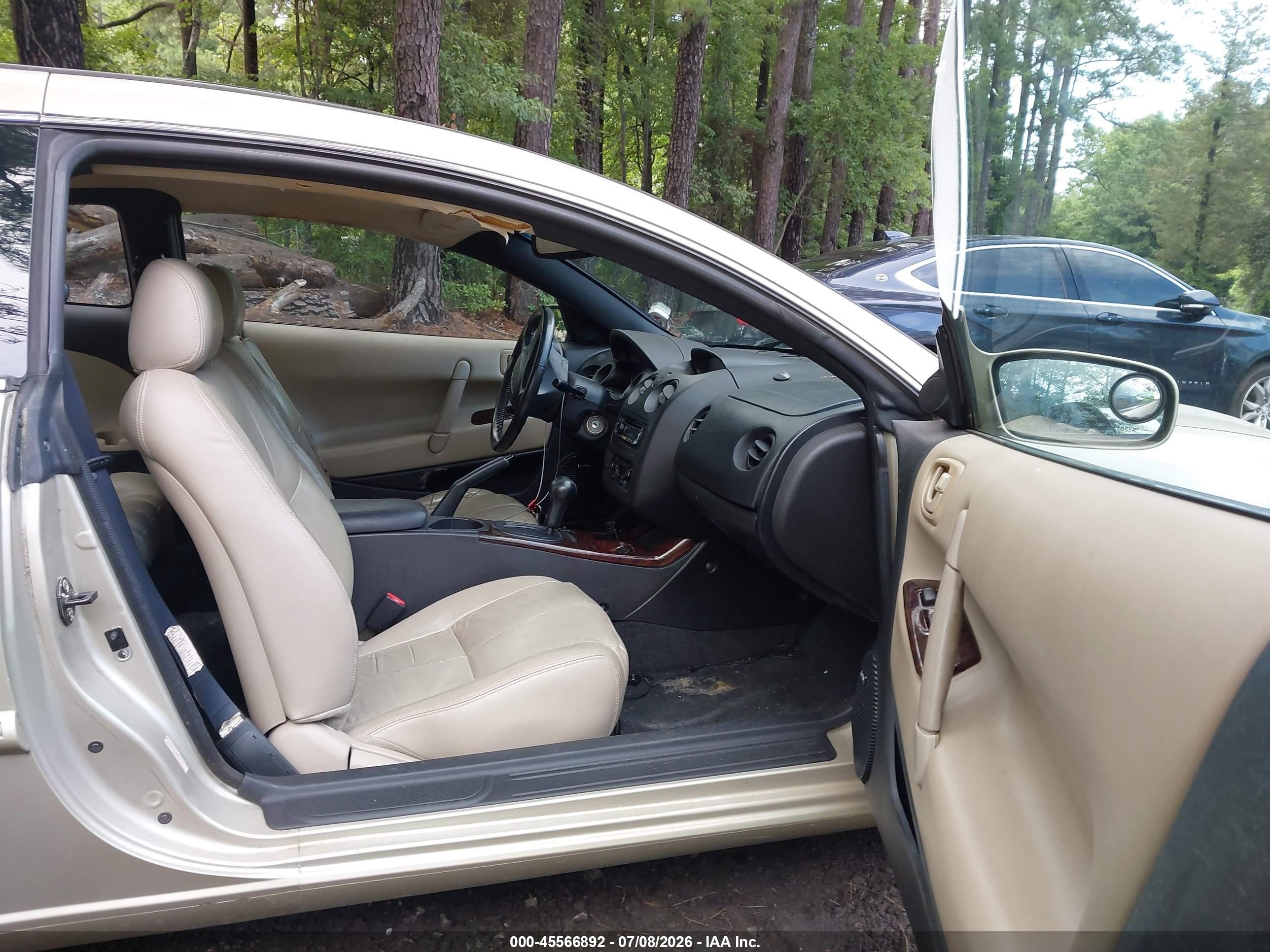 2001 Chrysler Sebring Lxi Gold vin: 4C3AG52H11E072218