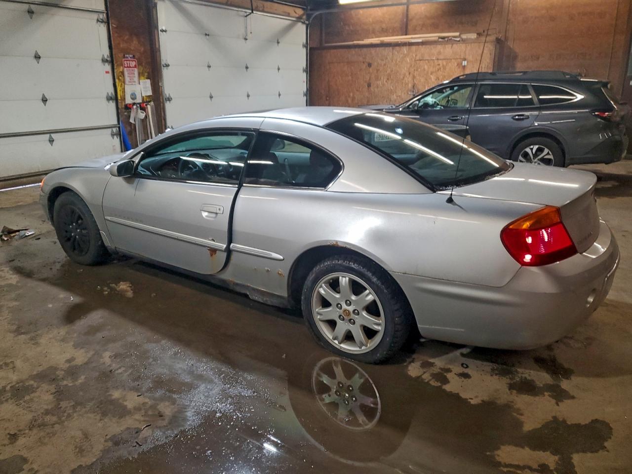 2001 Chrysler Sebring Lxi Silver vin: 4C3AG52H11E124477