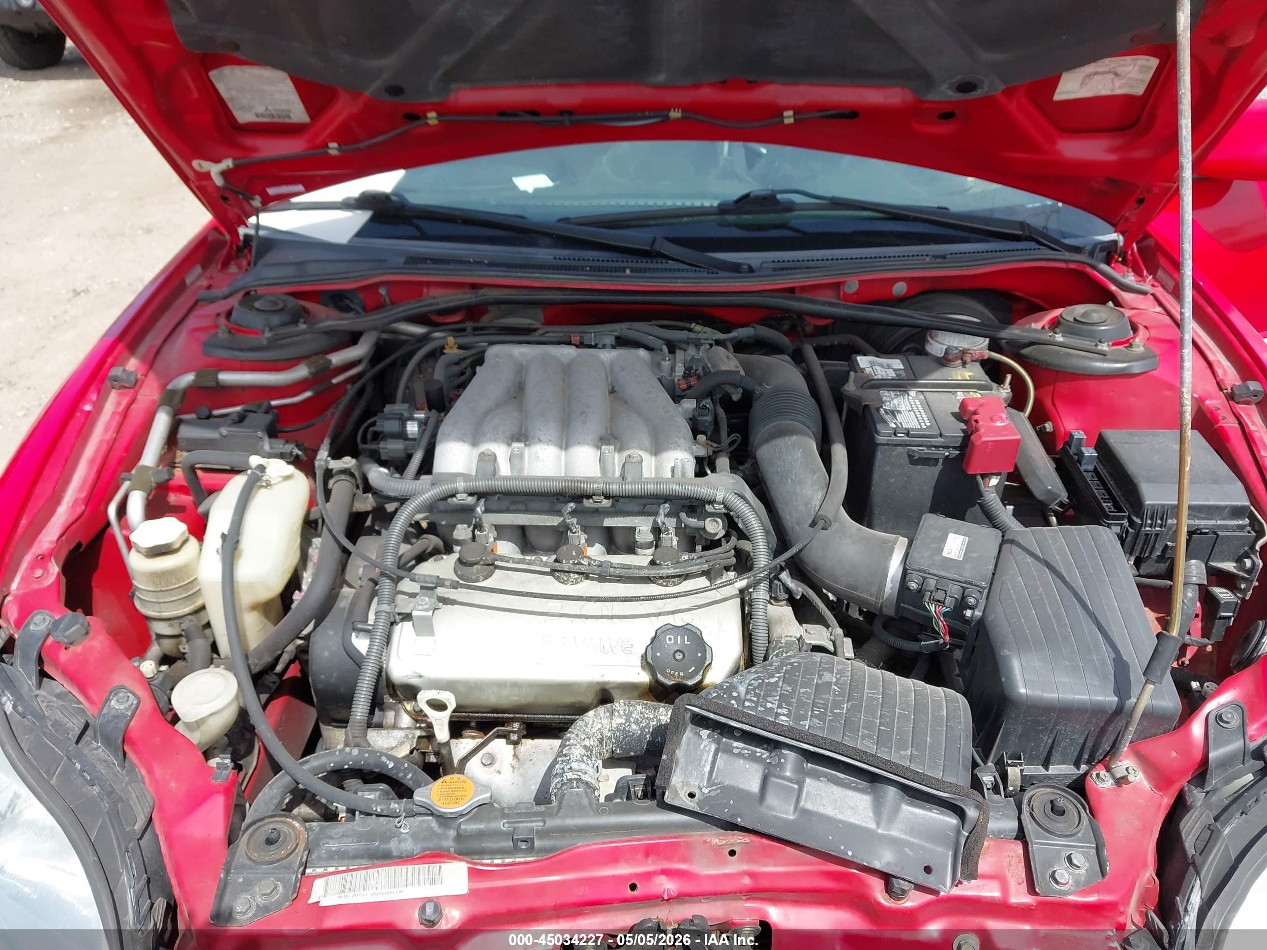2002 Chrysler Sebring Lxi Red vin: 4C3AG52H22E112176