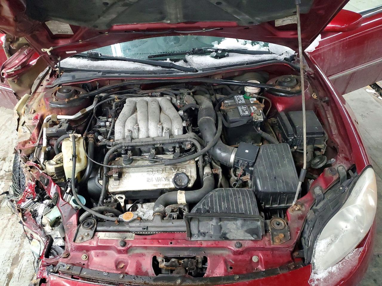 2002 Chrysler Sebring Lxi Red vin: 4C3AG52H92E081833