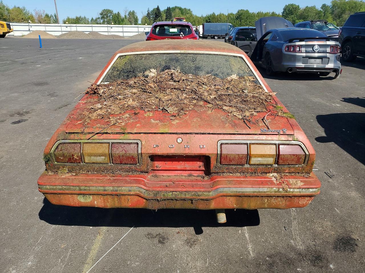 1973 Ford Mustang Красный vin: 4F02Y136350