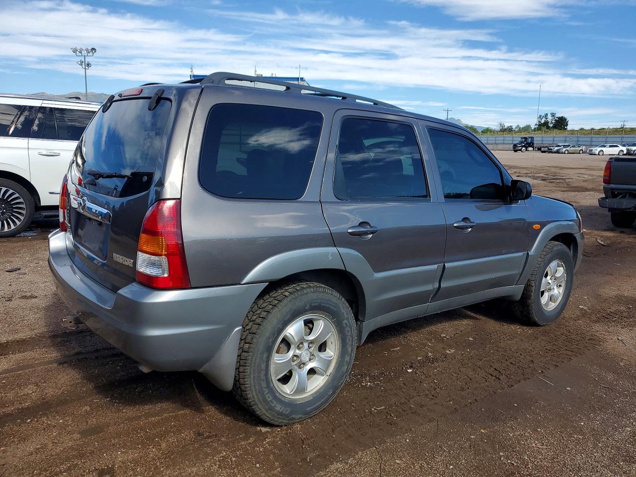 2002 Mazda Tribute Lx Gray vin: 4F2CU08192KM29546