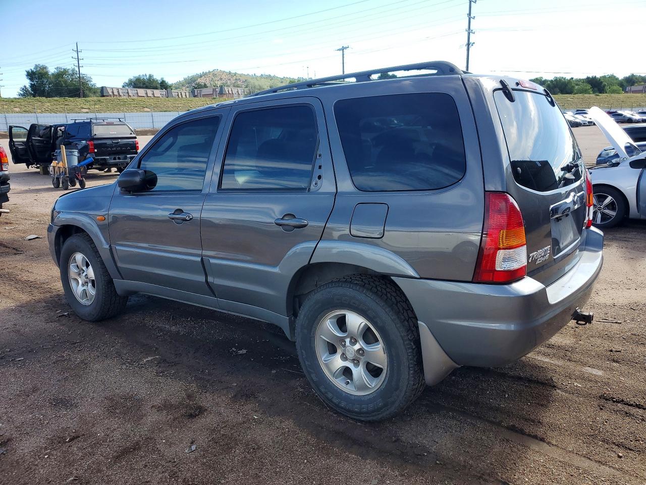 2002 Mazda Tribute Lx Gray vin: 4F2CU08192KM29546