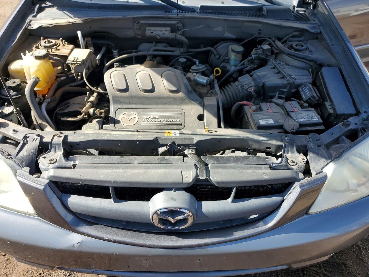 2002 Mazda Tribute Lx Gray vin: 4F2CU08192KM29546