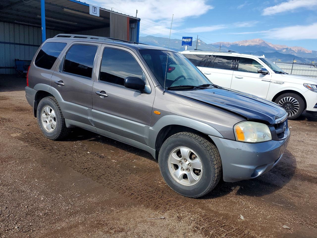 2002 Mazda Tribute Lx Gray vin: 4F2CU08192KM29546