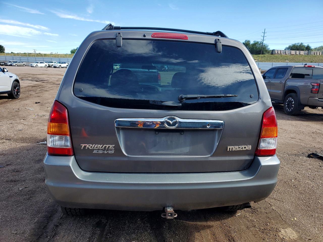 2002 Mazda Tribute Lx Gray vin: 4F2CU08192KM29546