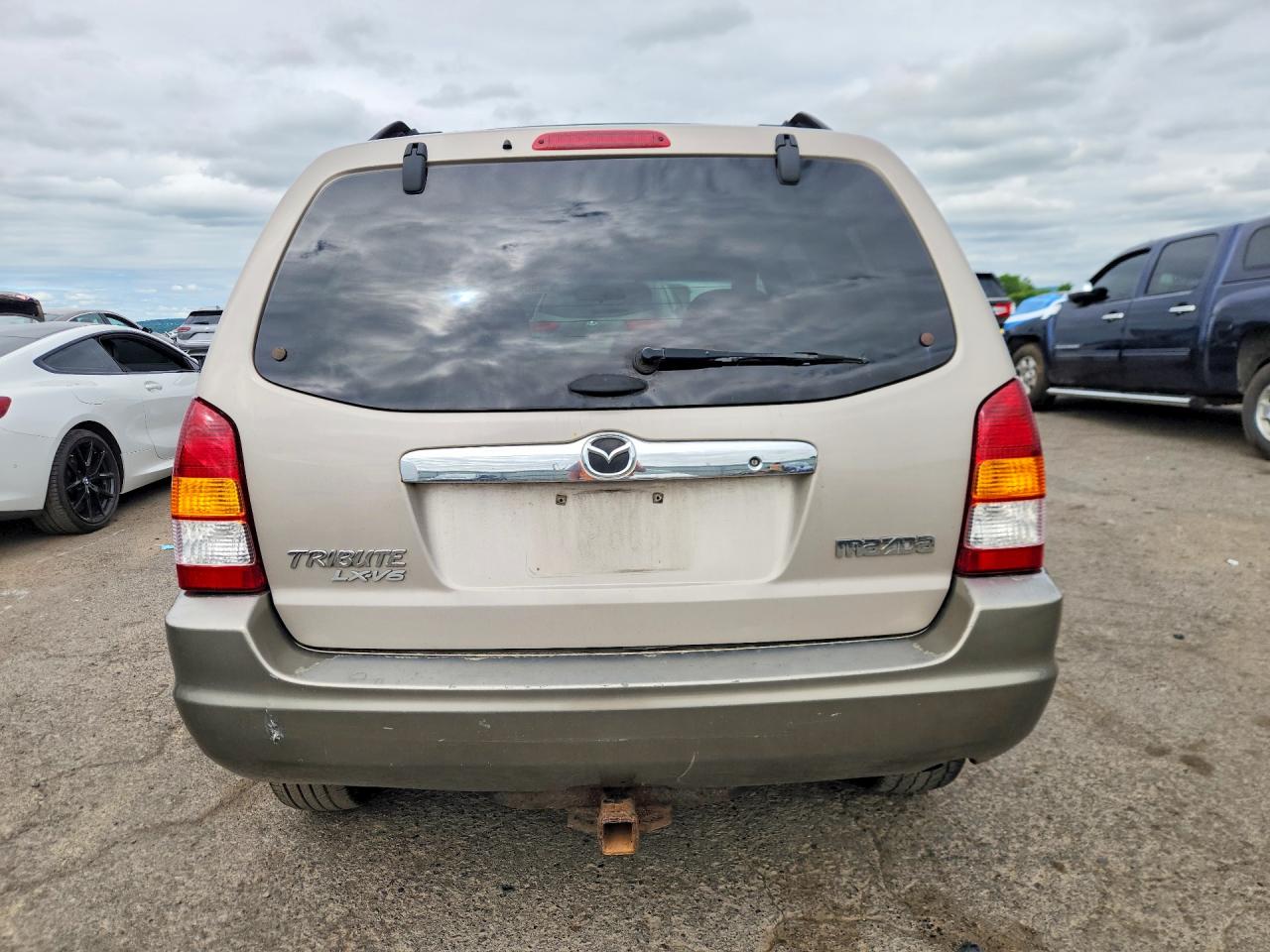 2002 Mazda Tribute Lx Gray vin: 4F2CU081X2KM55735
